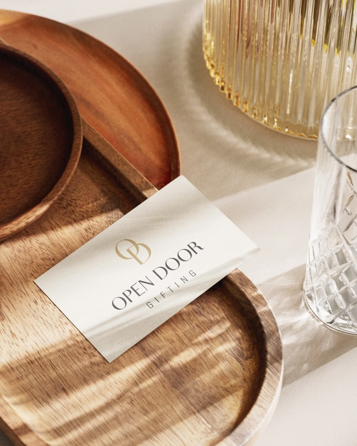 A simple piece of stationery, but an important part of creating a brand that feels cohesive from the first interaction.

Brand identity + business card designs for @open.door.gifting 🎁

Designed by Sunko Studio.

#BrandIdentityDesign #GraphicDesigne