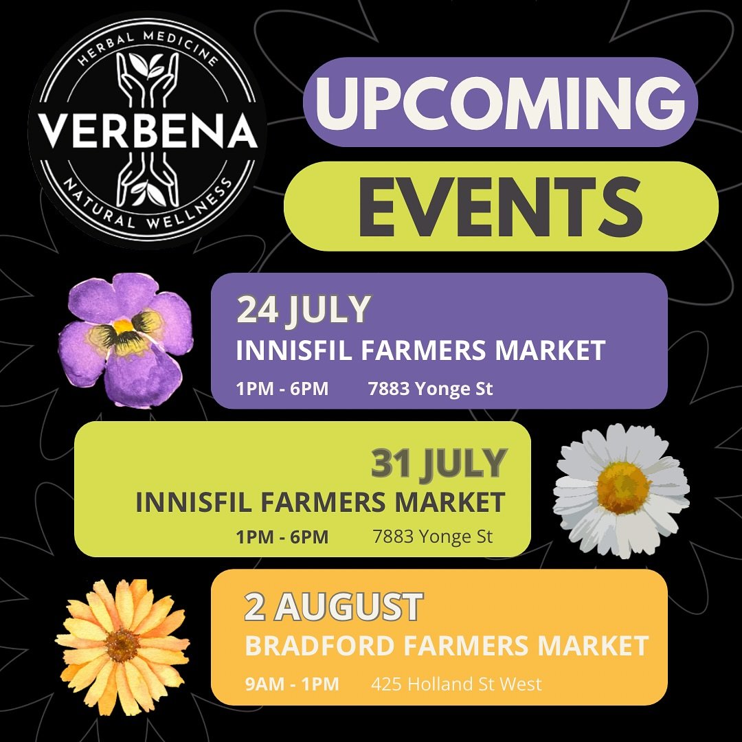 I&rsquo;m so grateful to be a vendor at the @innisfilfarmersmarket and @bradfordfarmersmarket this summer. 

#herbalist 
#herbalmedicine