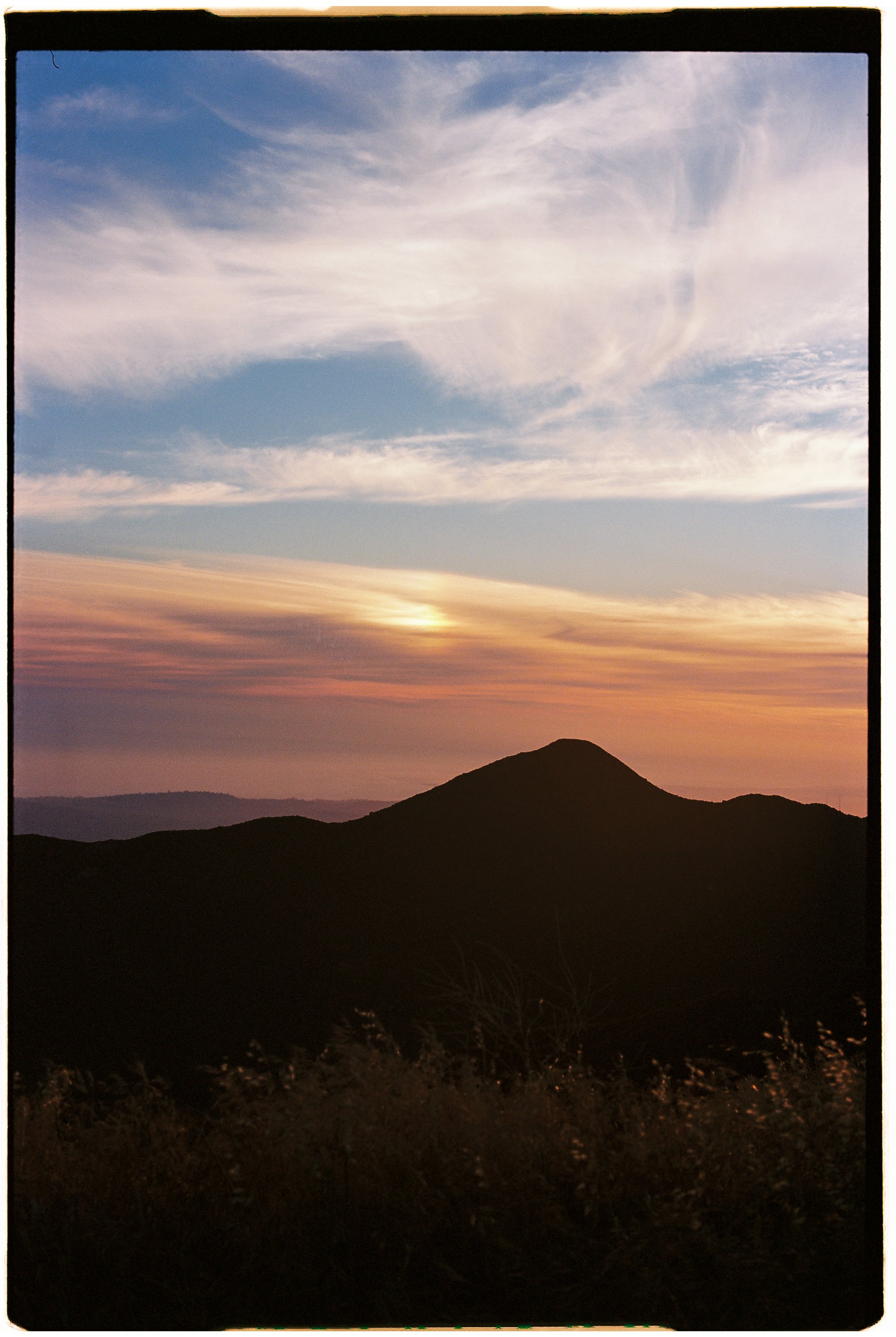 Sunset over Santa Barbara