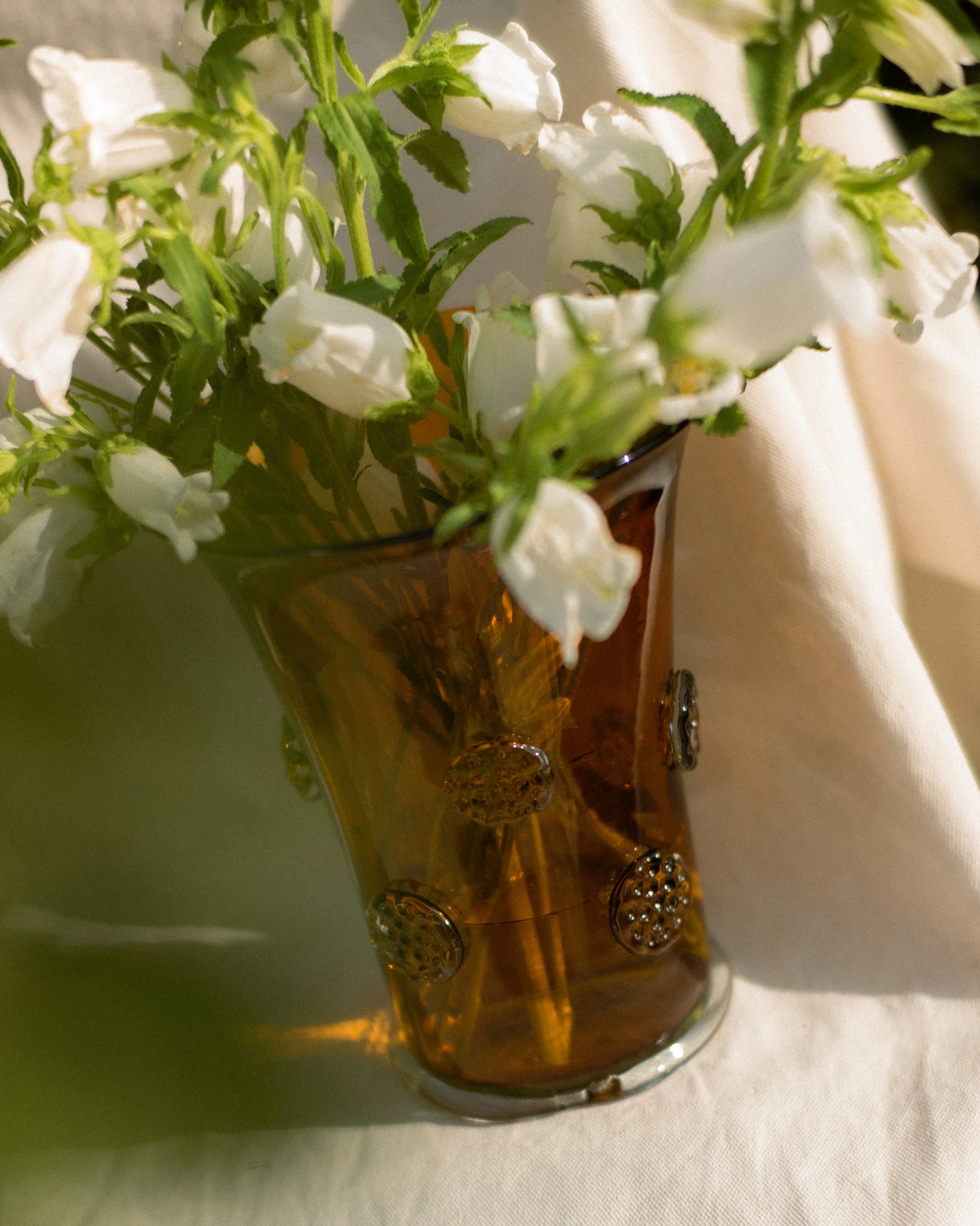 Permanent Collection vase with flowers