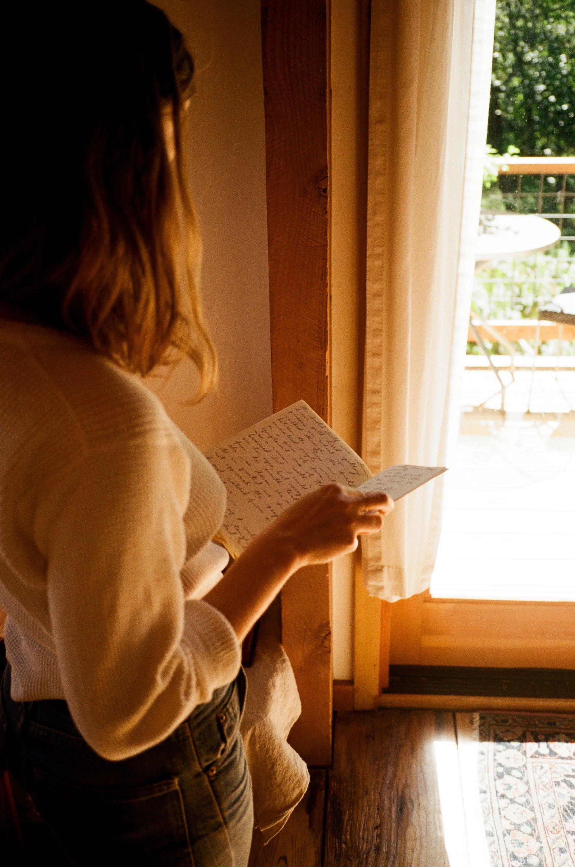 At home with Claire Crews in Inverness, California for Permanent Collection