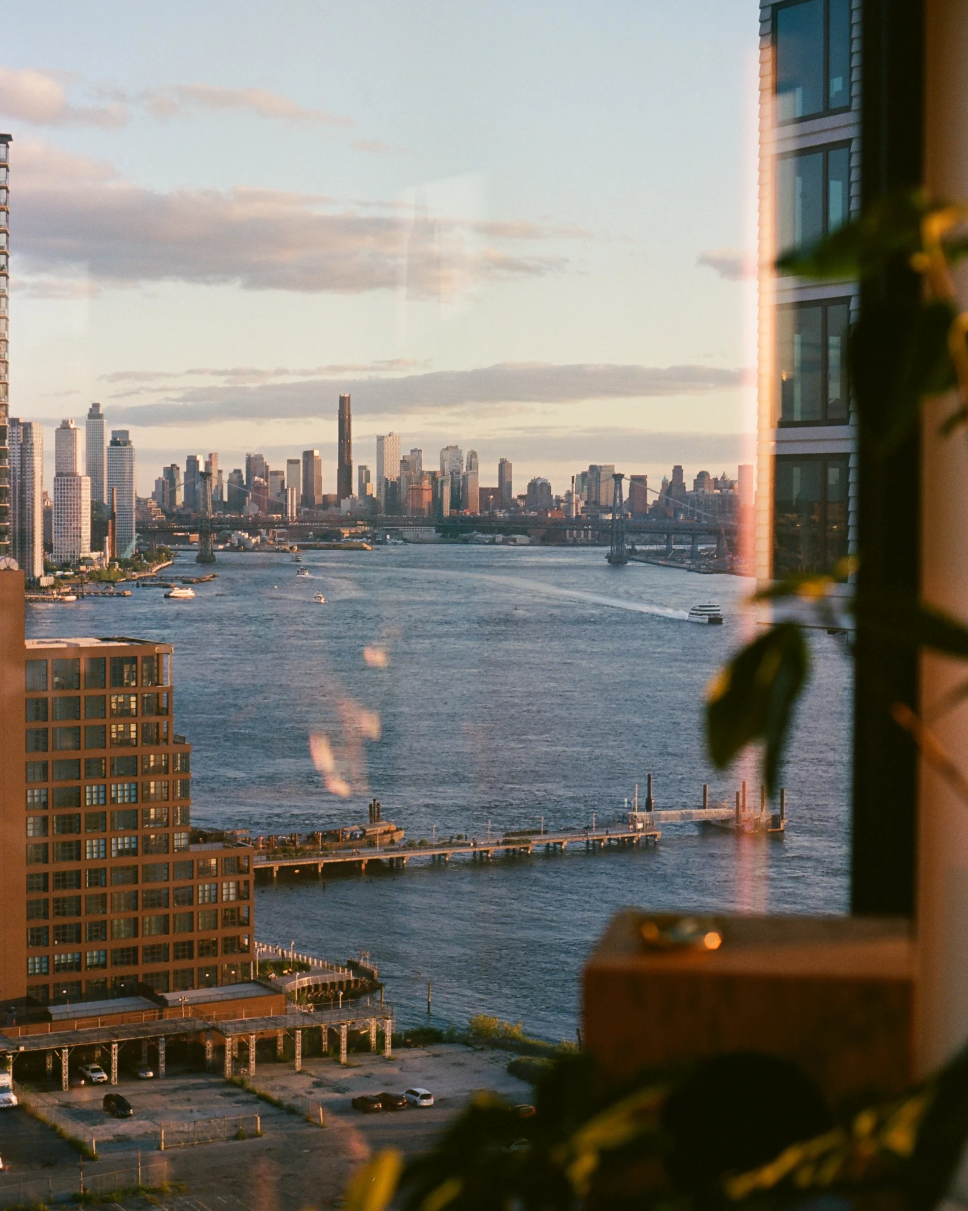 City skyline, New York East River