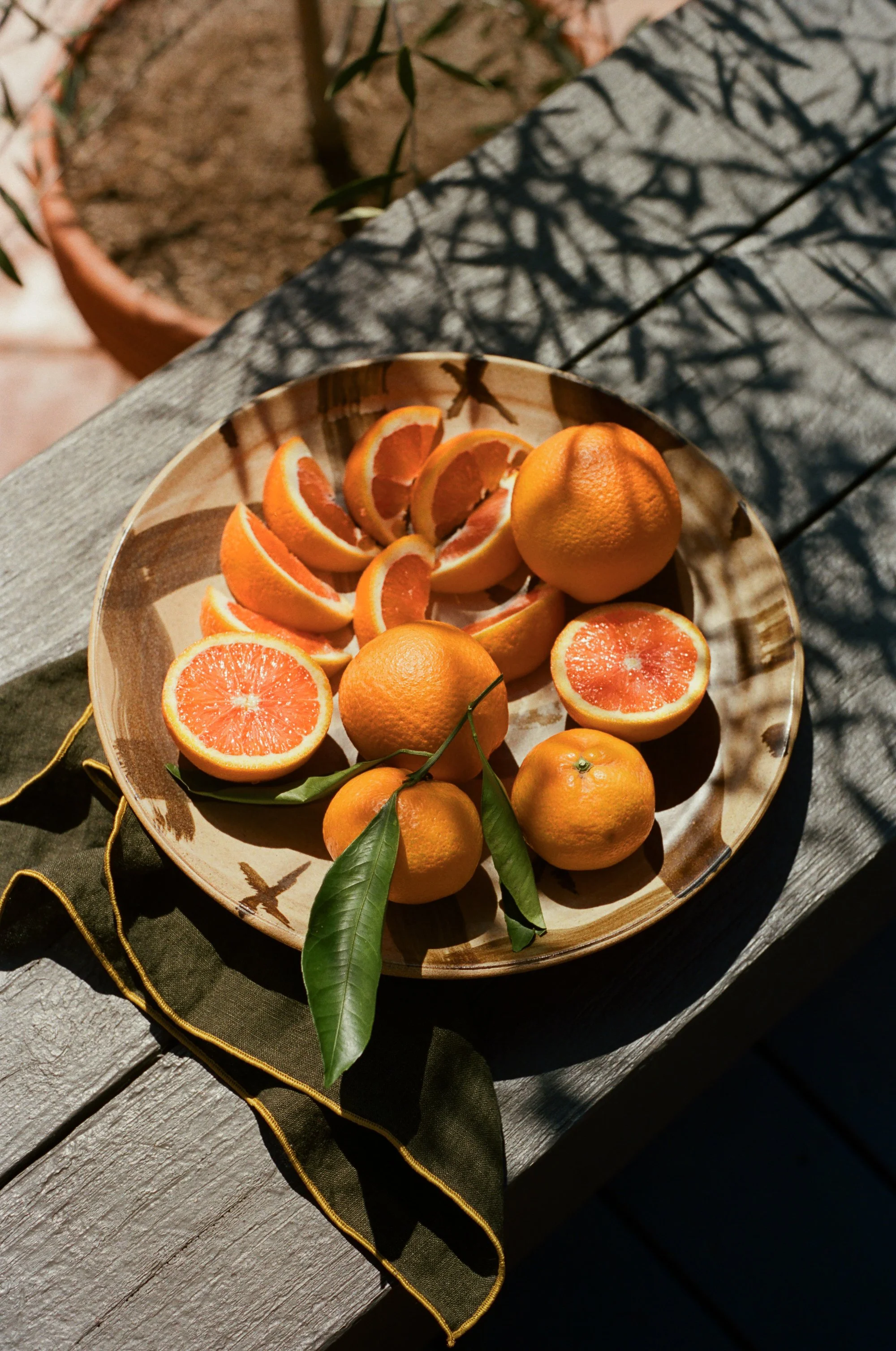 Permanent Collection Platter Project with citrus