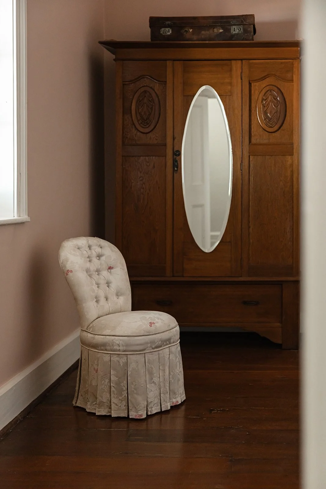 Small bedroom chair