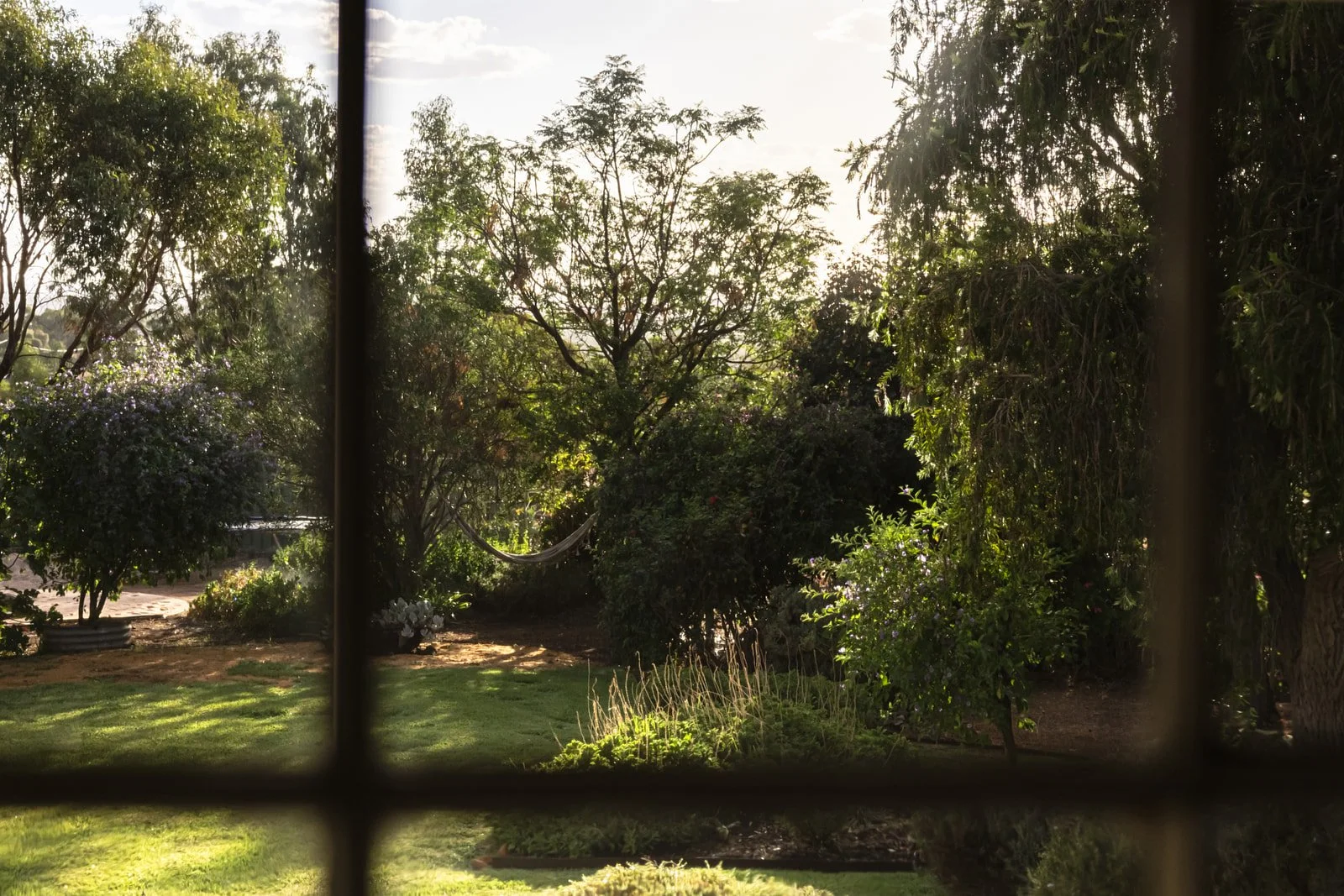 A view to the garden at Sunny Hill