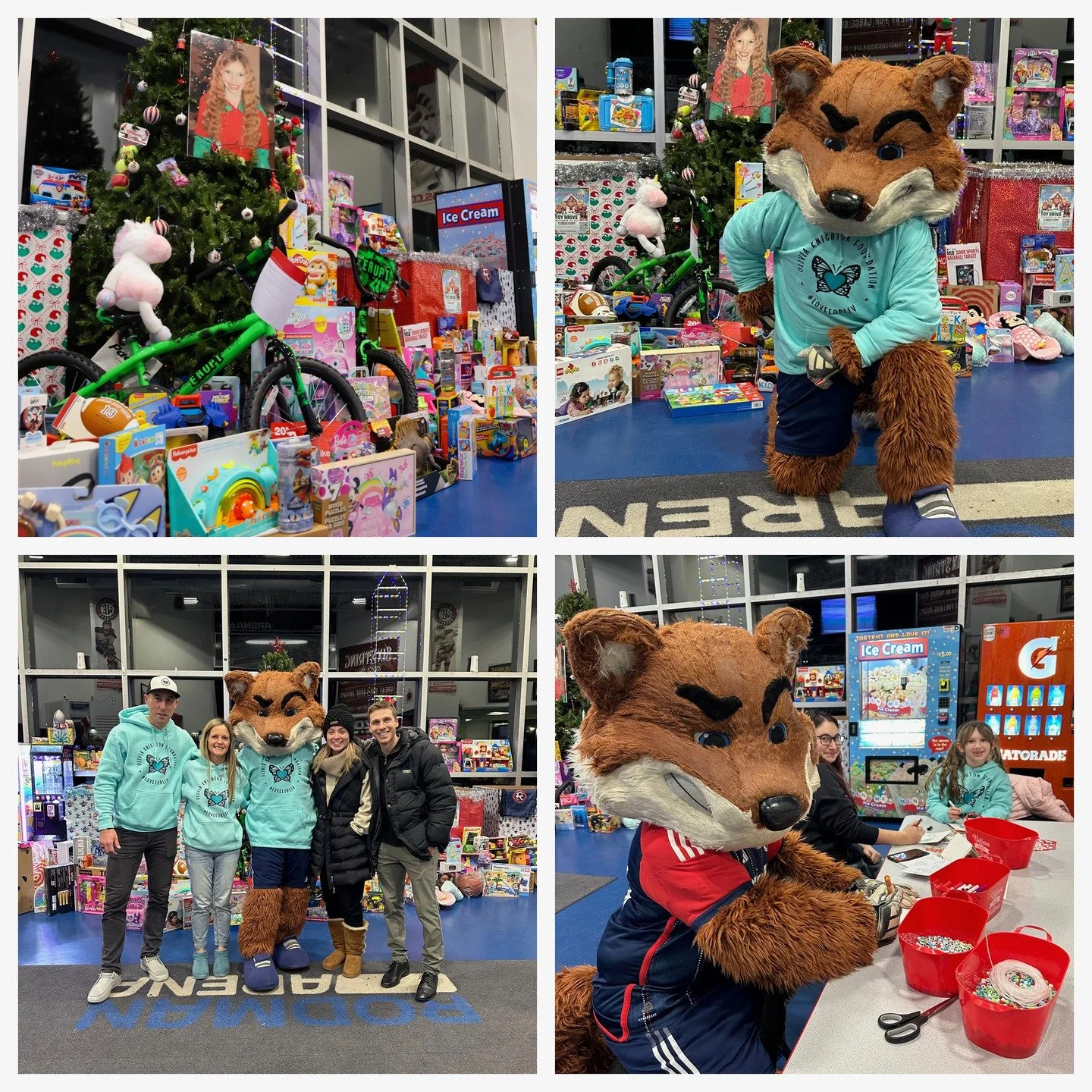 Thank you to everyone who helped make this OKF Holiday Toy Drive such a success! We appreciate everyone who was involved in making this a week full of joy, giving and kindness! Thanks to the volunteers who gave their time, the businesses who were inv