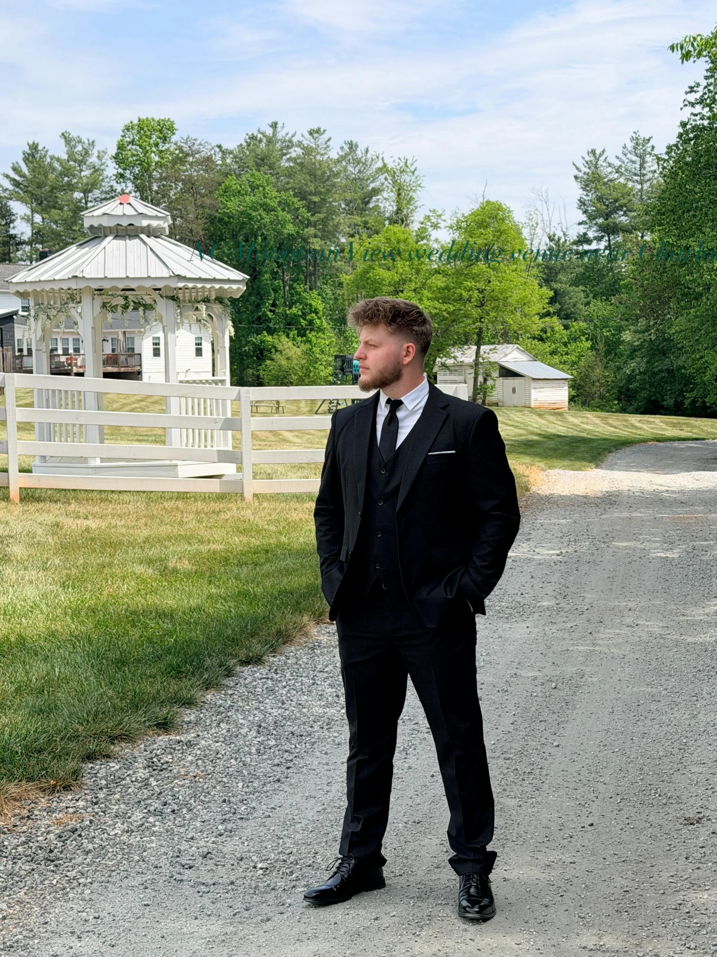 Beautiful day for this couple at our NC Mountain View wedding venue with onsite lodging near Charlotte 

Redbird Ridge Estate
NC Wedding Venue near Charlotte 
NC Retreat Center 
171 NC Highway 127
Taylorsville, NC 28681
704.317.9036
https://redbirdri