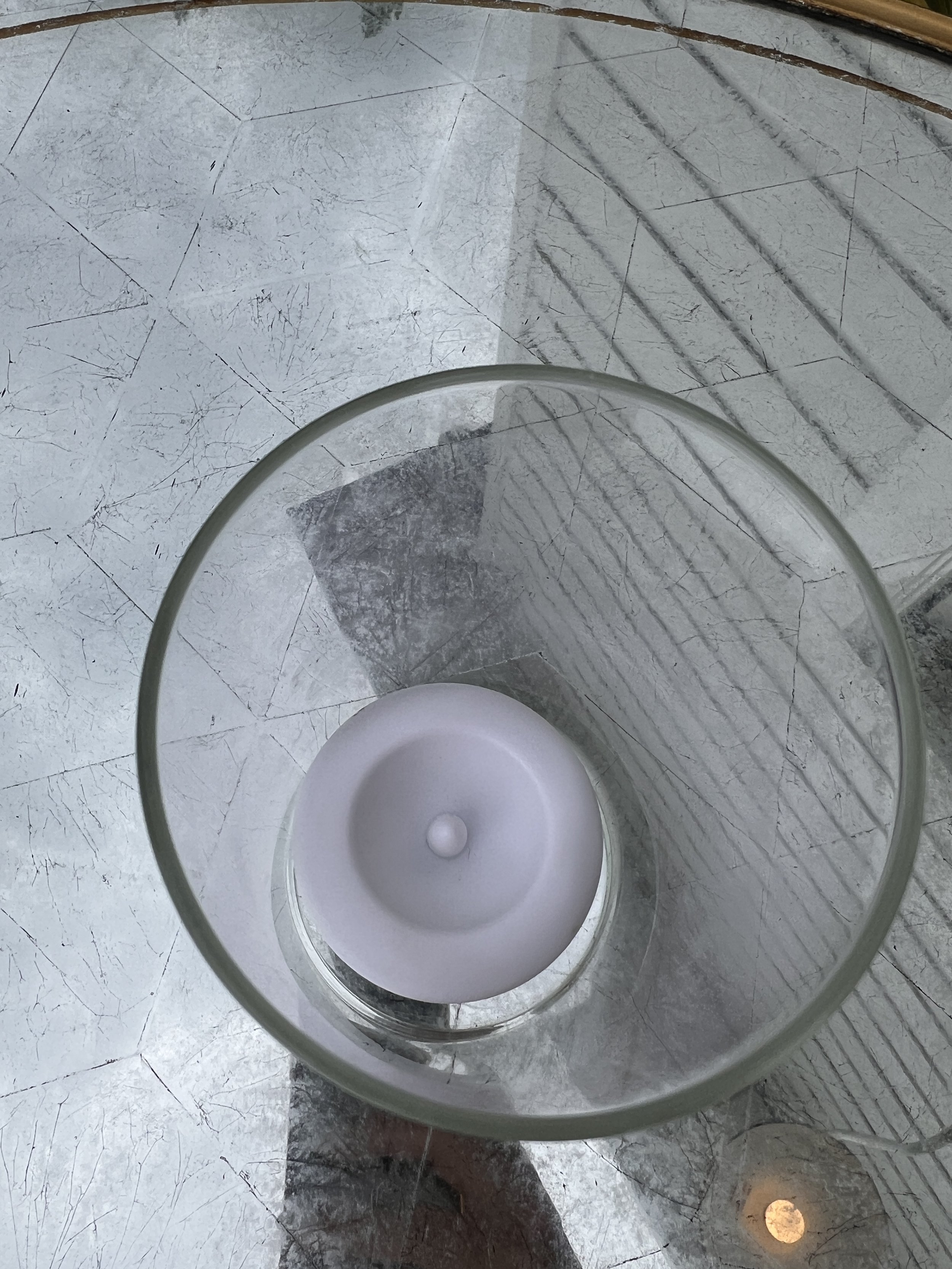 White LED floater candles for wedding in Charlotte