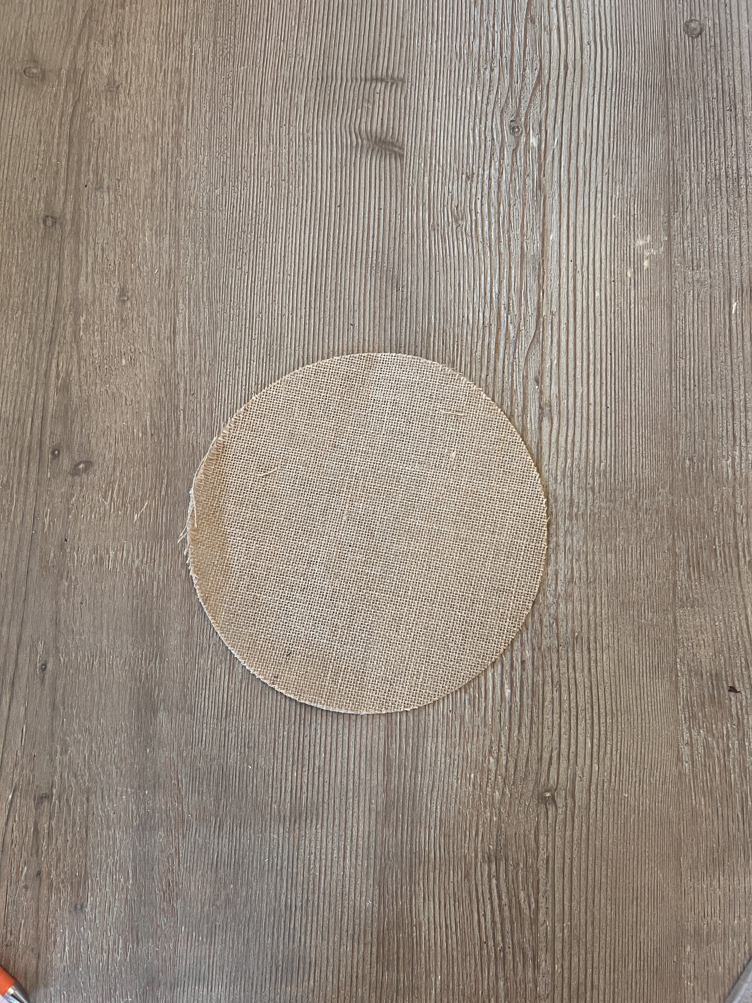 10" Round Burlap Sheets for wedding decorations