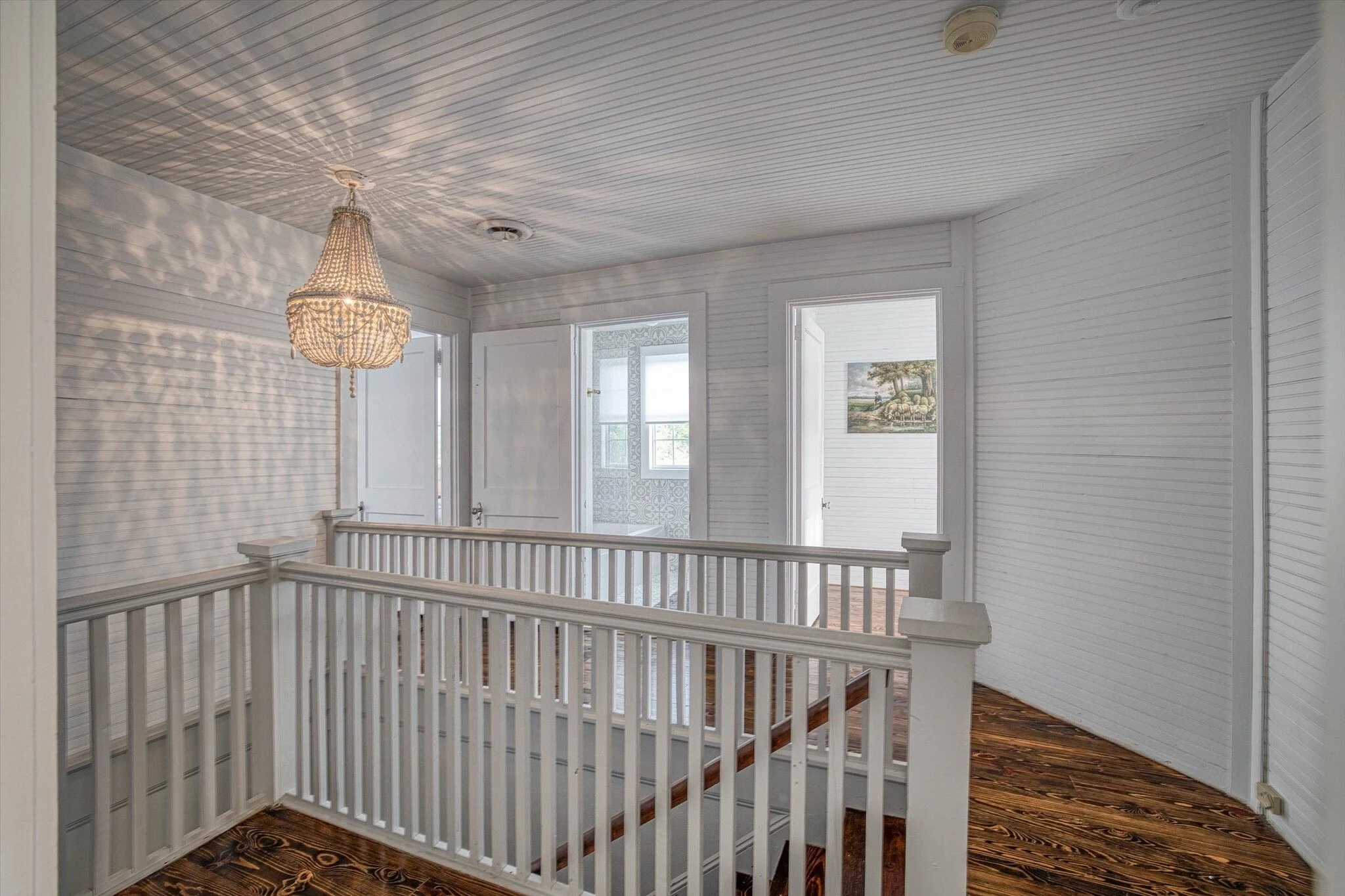 Farmhouse Upstairs Hallway
