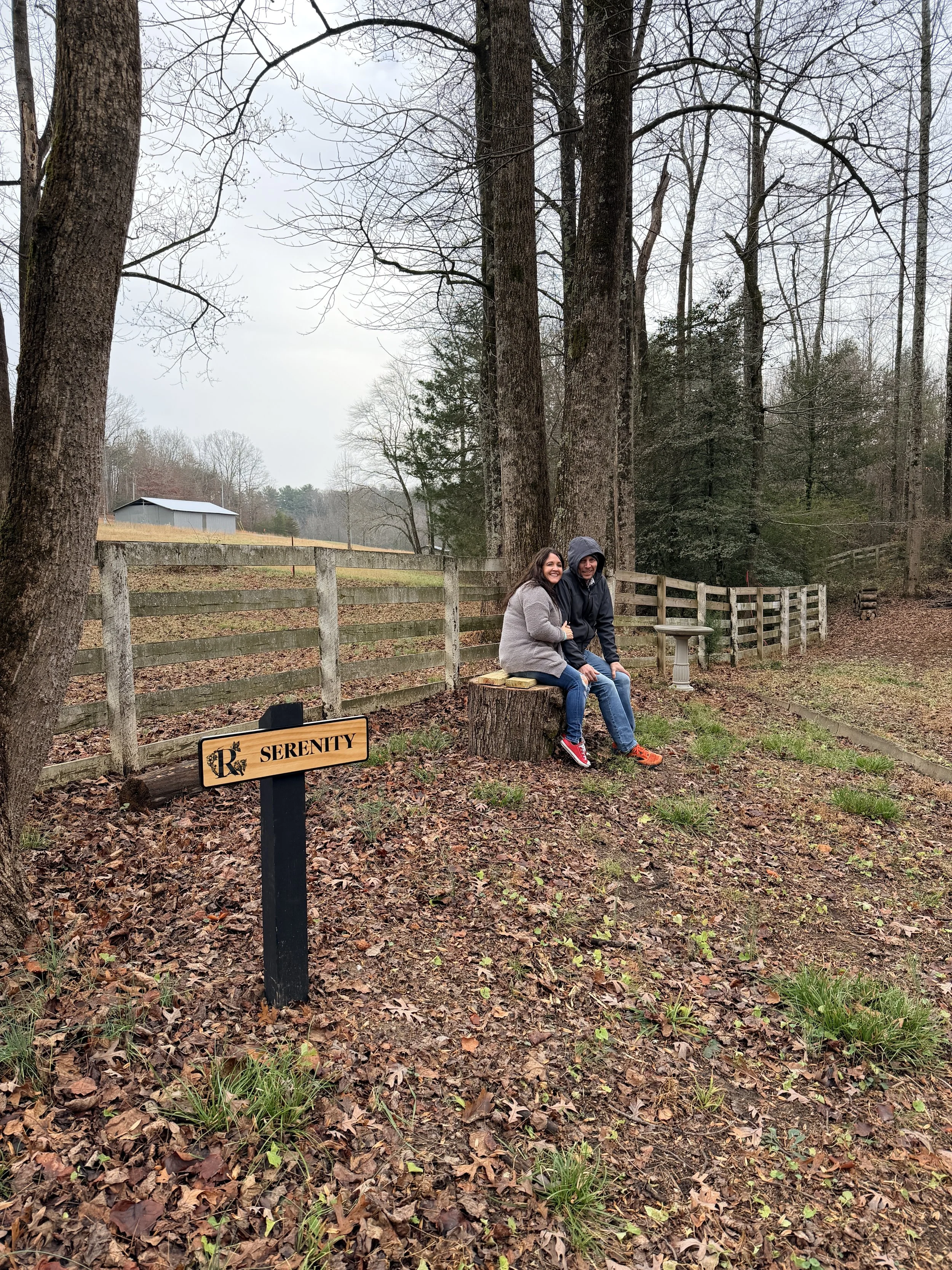 Mission Driven Retreat Center prayer path at NC Retreat Center