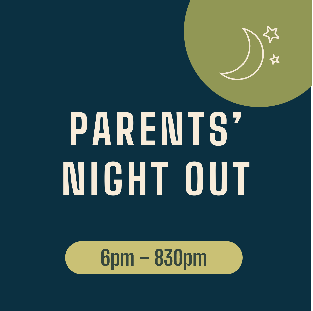 Parents' Night Out - November