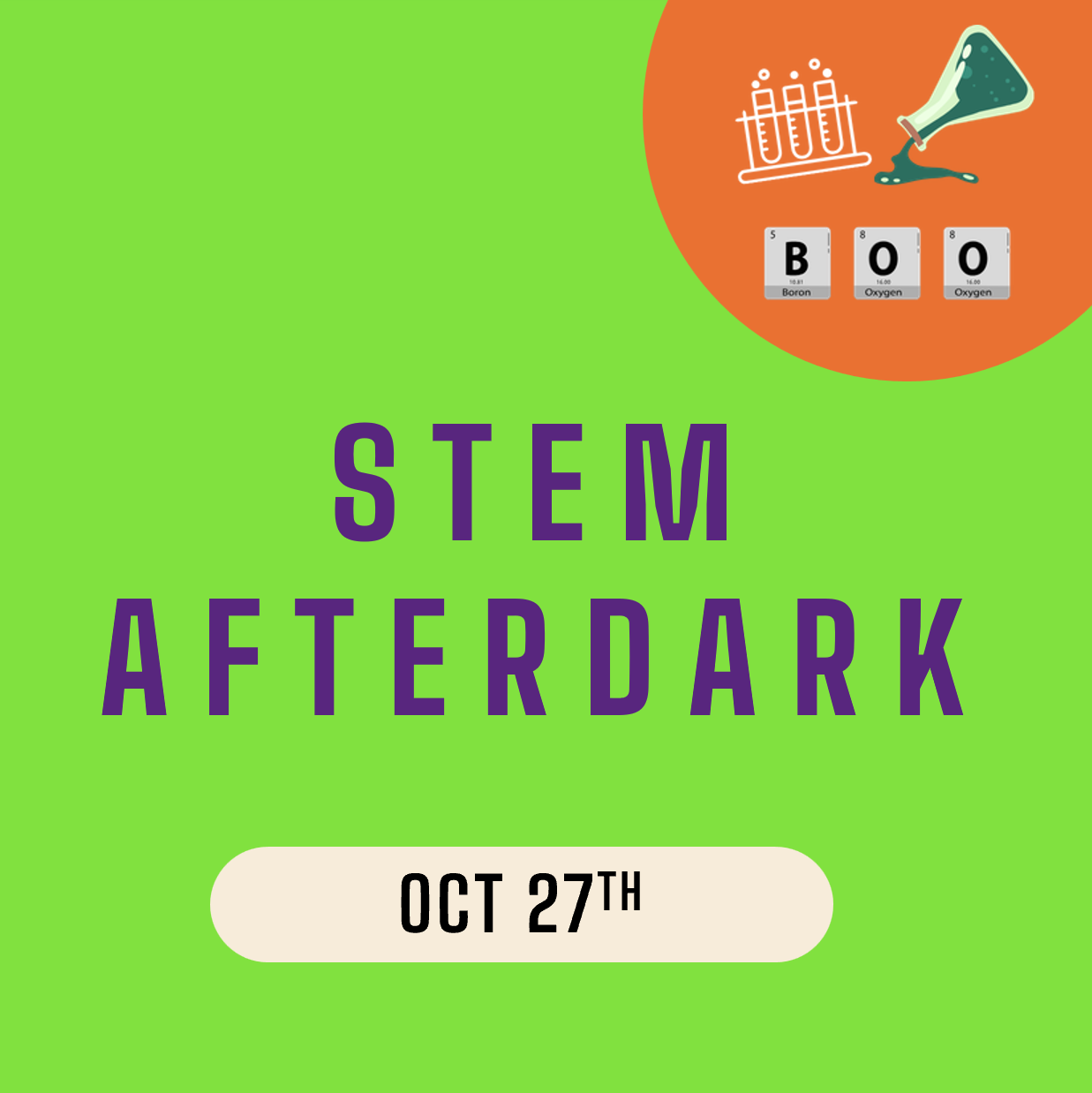 STEM After Dark - Cryptic Chemistry