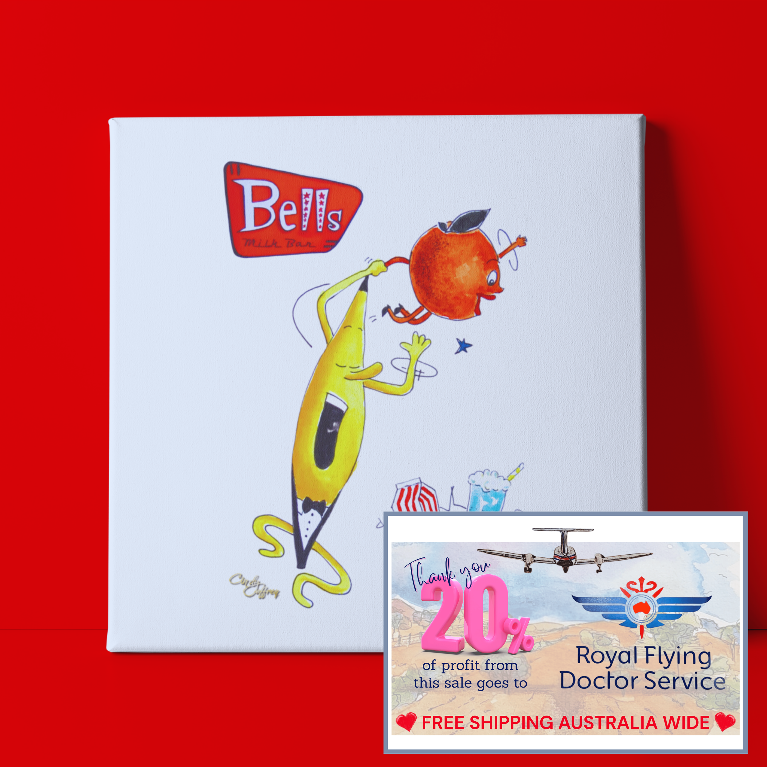 'BELLS Milk Bar' Dancing Fruit - Broken Hill, NSW (292)