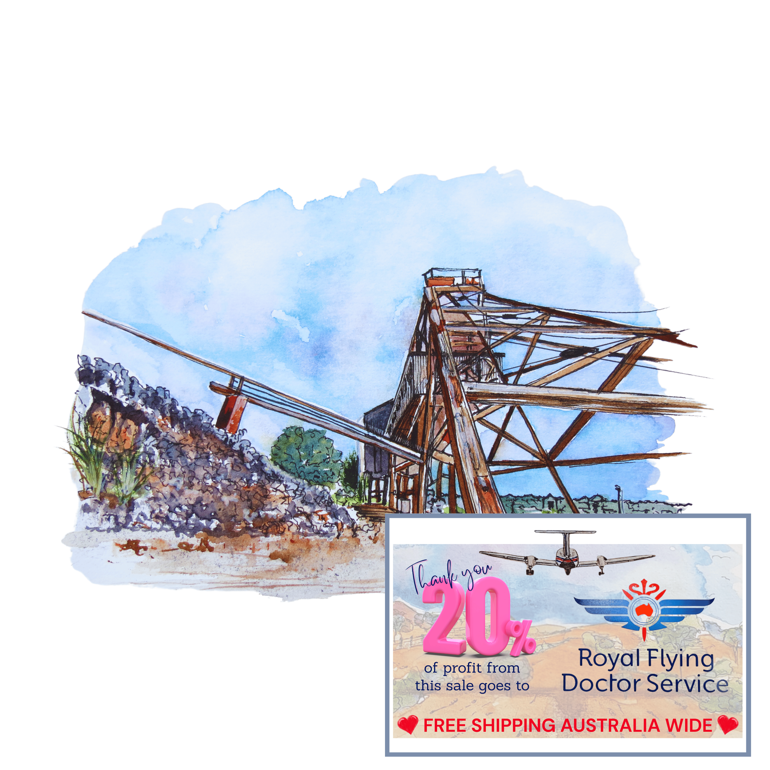 'Brownes Shaft' Junction Mine (2 of 3) - Broken Hill, NSW (353)