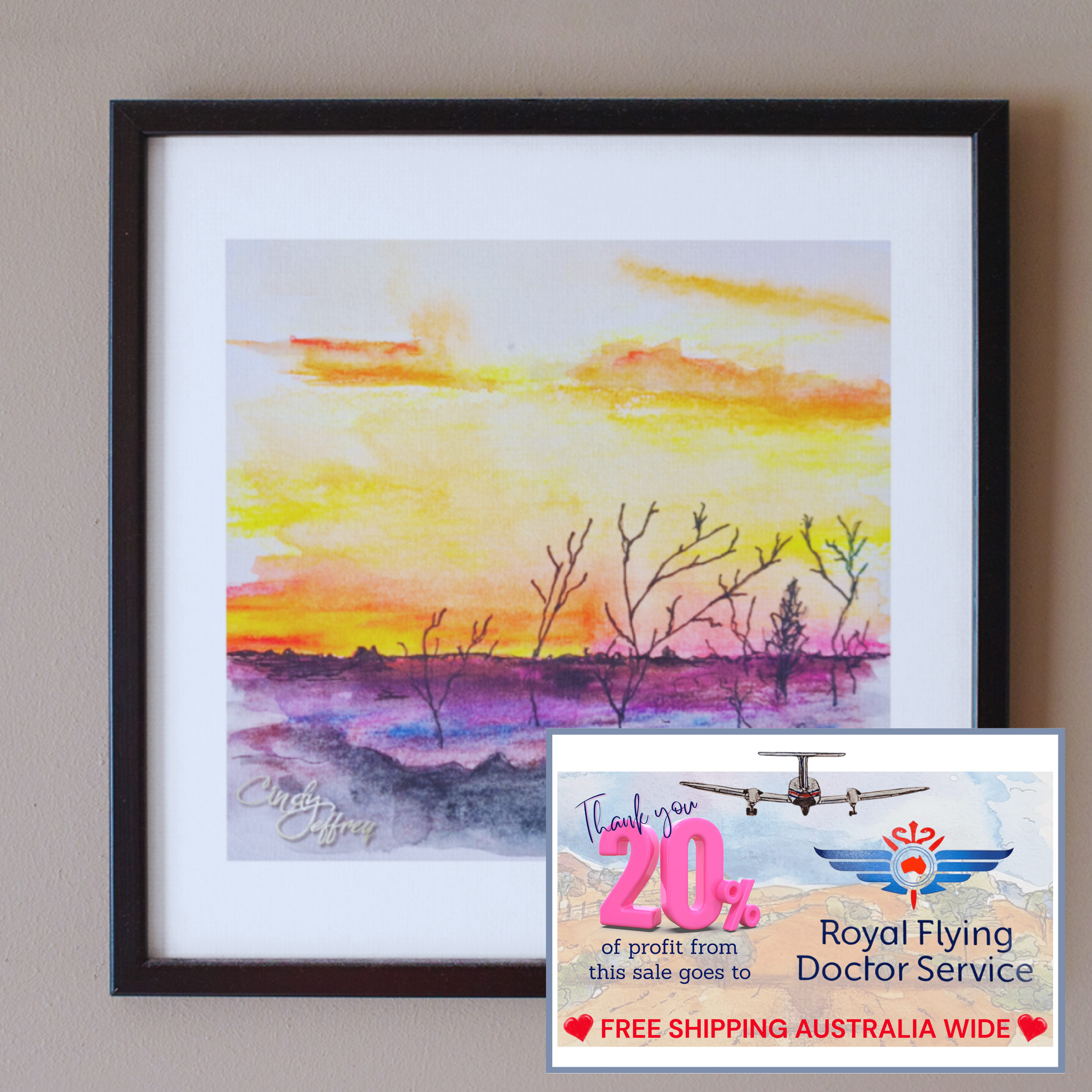 Sunset Out the Nine Mile (310)