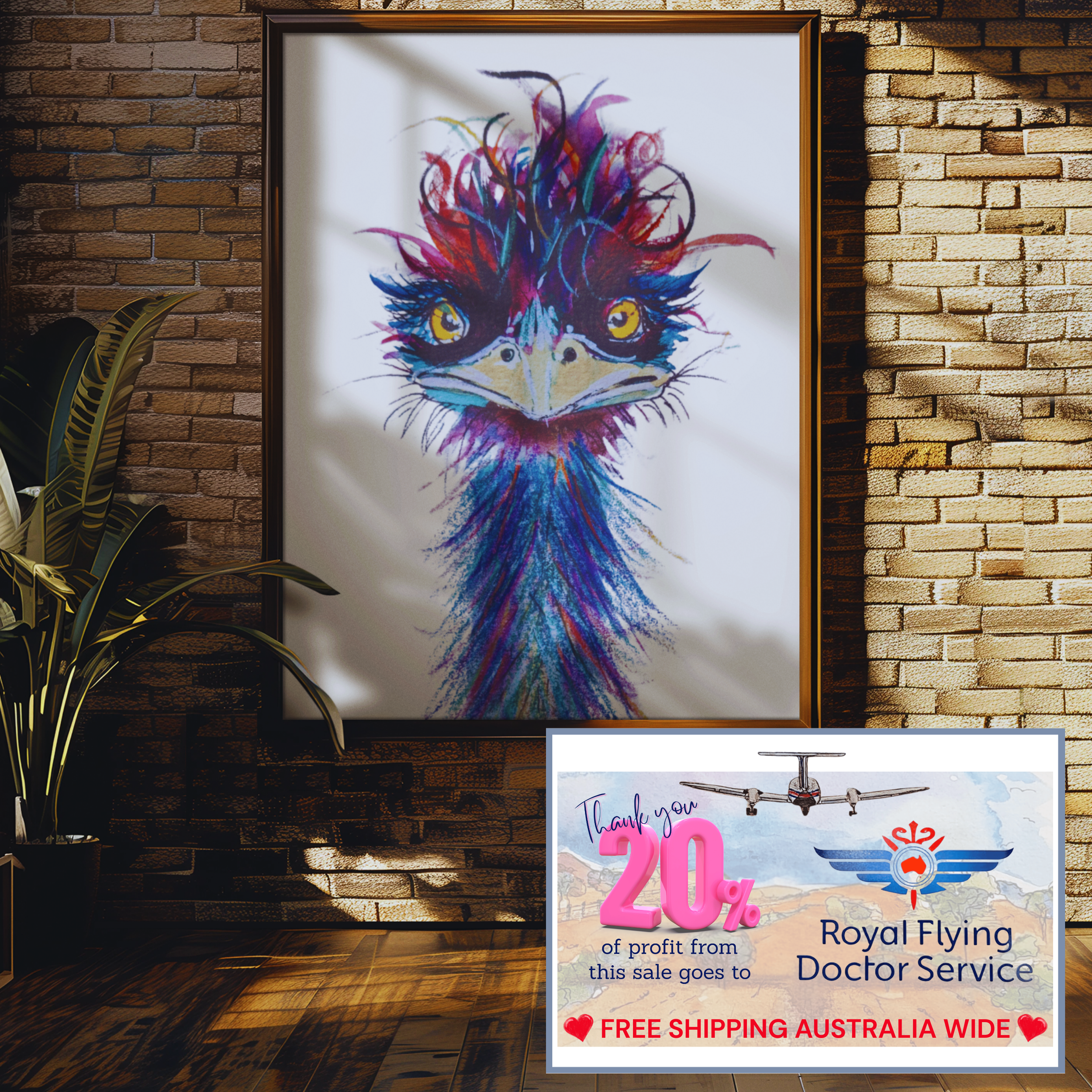 Baby Ralph - Australian Emu (256)