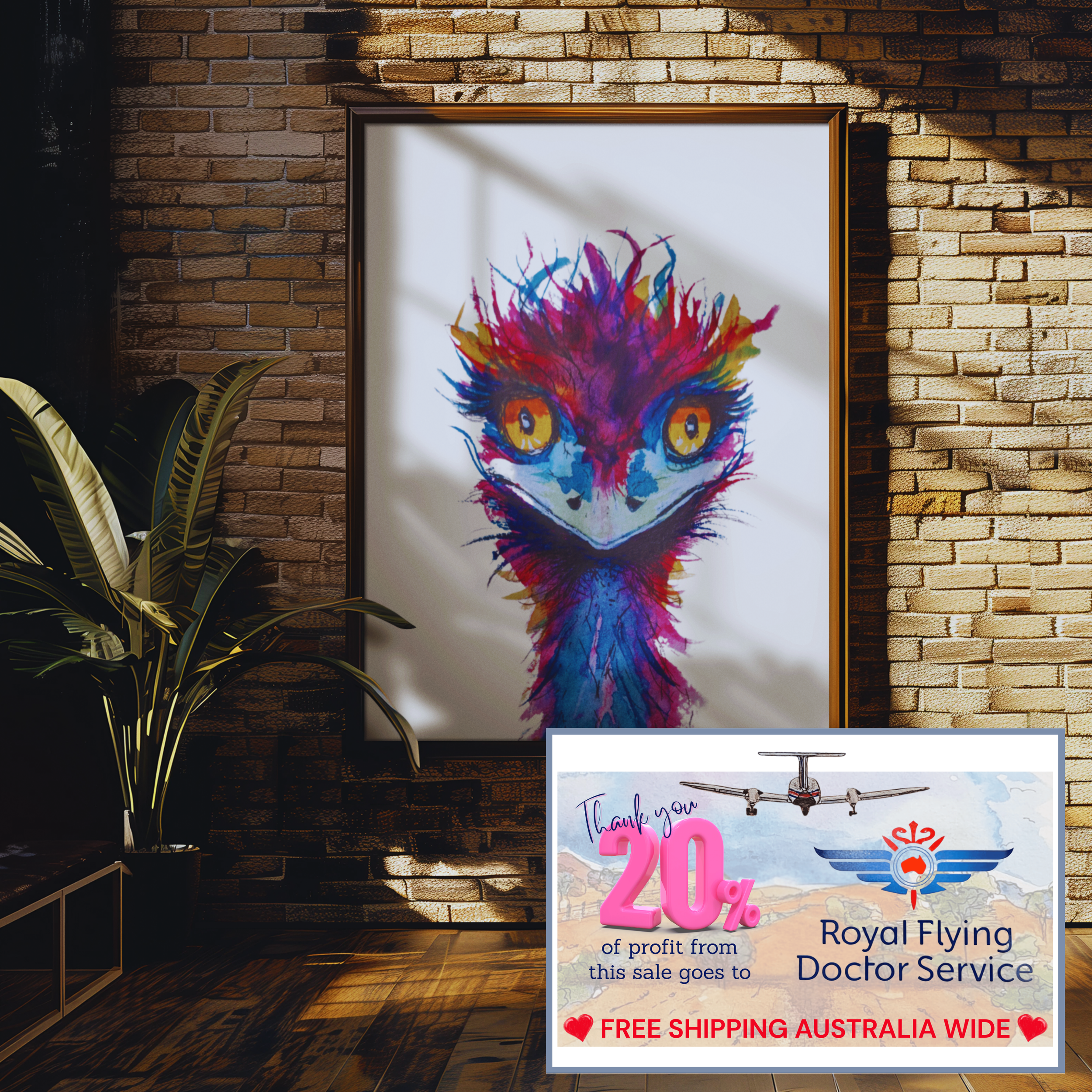 Arnold - Australian Emu (G'day!) (252)