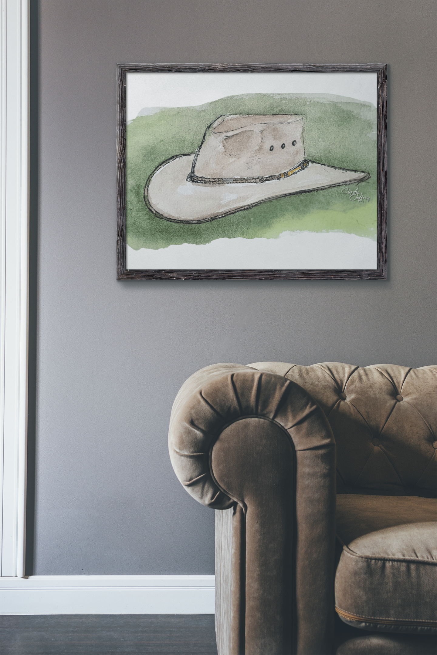 Mick's Hat (Akubra Cattleman) (417)