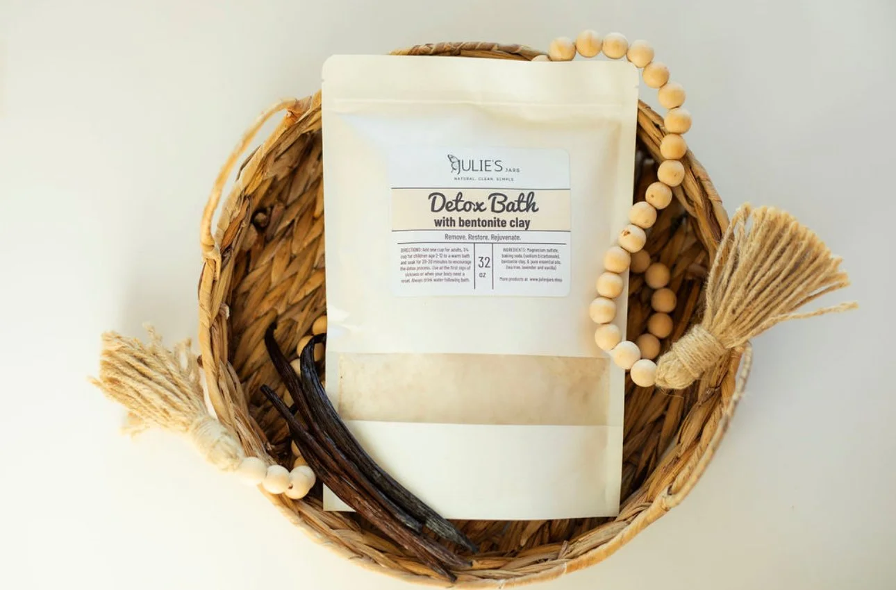 Detox Bath with bentonite clay