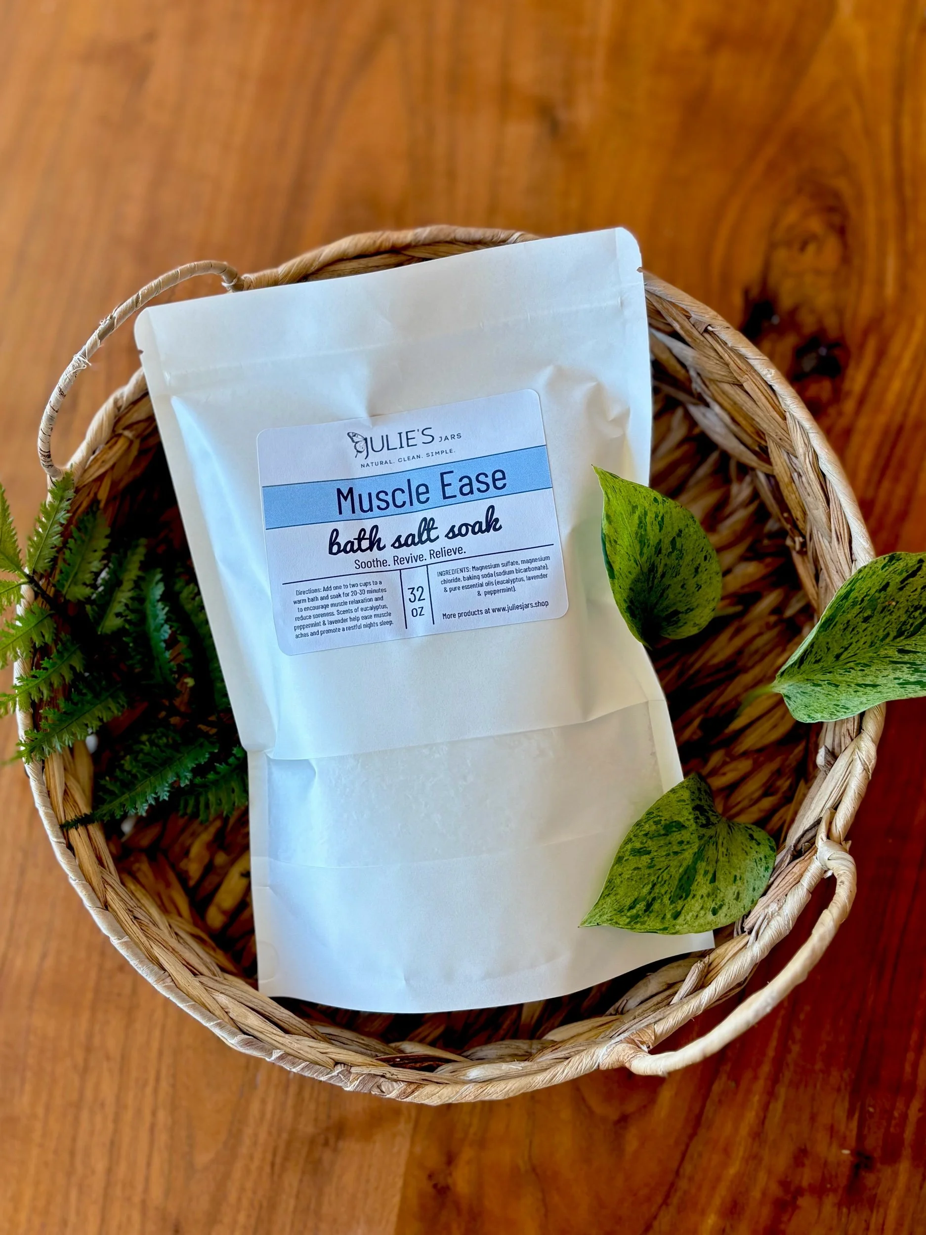 Muscle Ease bath salt soak