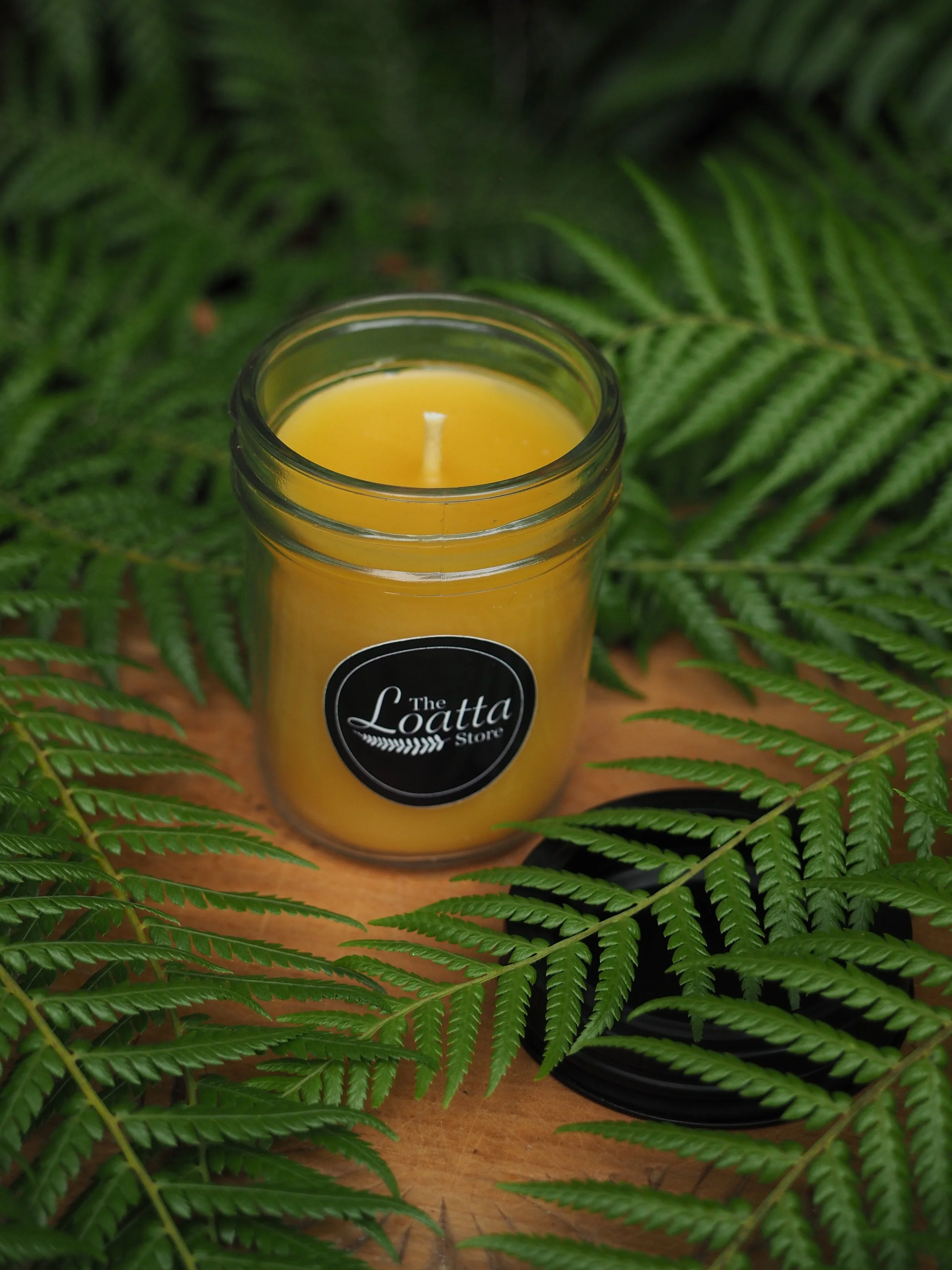 Tasmanian Leatherwood Beeswax "Classic" Jar Candle