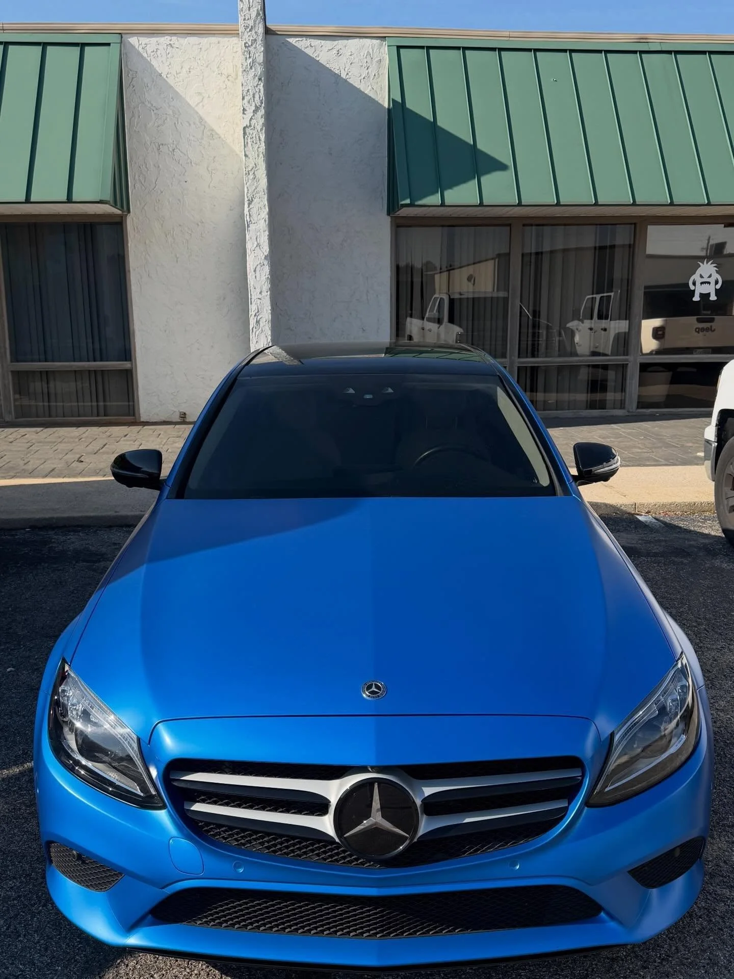Blue Benz 🥶
.
Full Wrap + Chrome Delete
.
Theoriginalwraps.com
Website in bio to request a quote‼️
Theoriginalwraps.com
Dm for questions &amp; inquiries ‼️
Full custom prints available in house 🦾
.
#wrap #wrapped #benz #mercedes  #mercedeslovers
