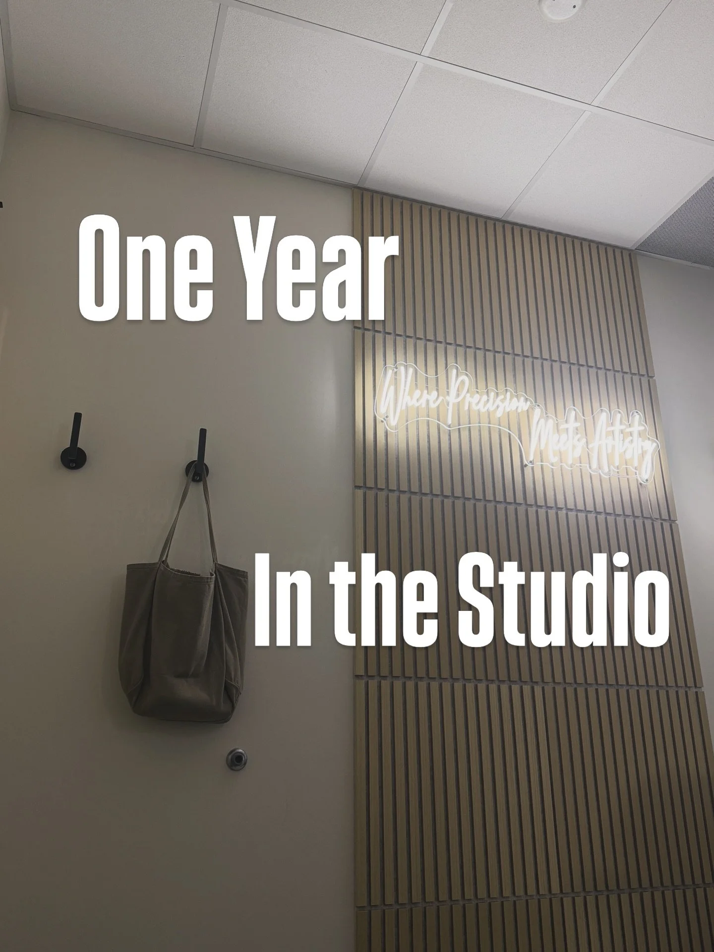 On March 4th I hit one year of working in the studio!

A year ago my wife and I took one of the biggest risks of our lives and opened our own barber studio. 

It was always a dream of mine to work in my own private studio and my wife and I felt very 