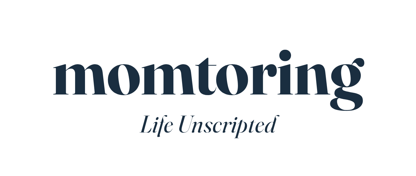 Text that reads "morning Life Unscripted" with a small bird illustration on a transparent background.