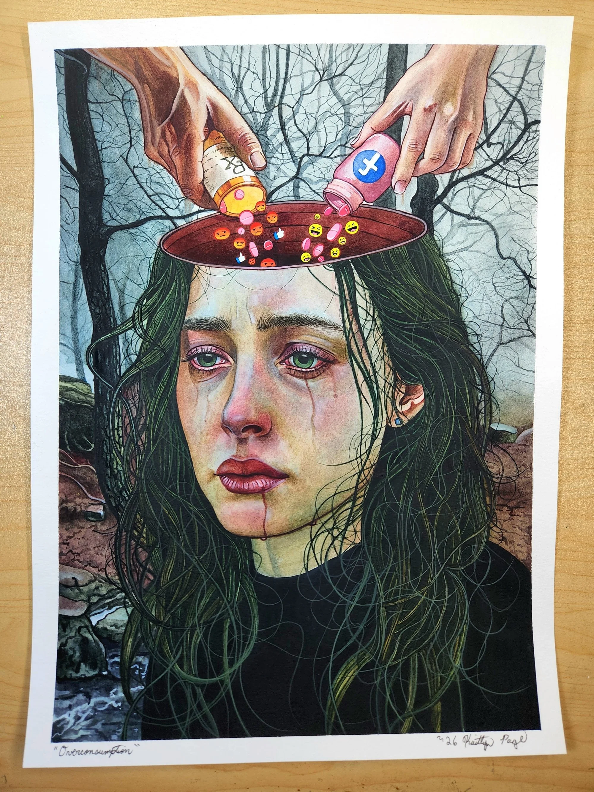 "Overconsumption" Original Painting