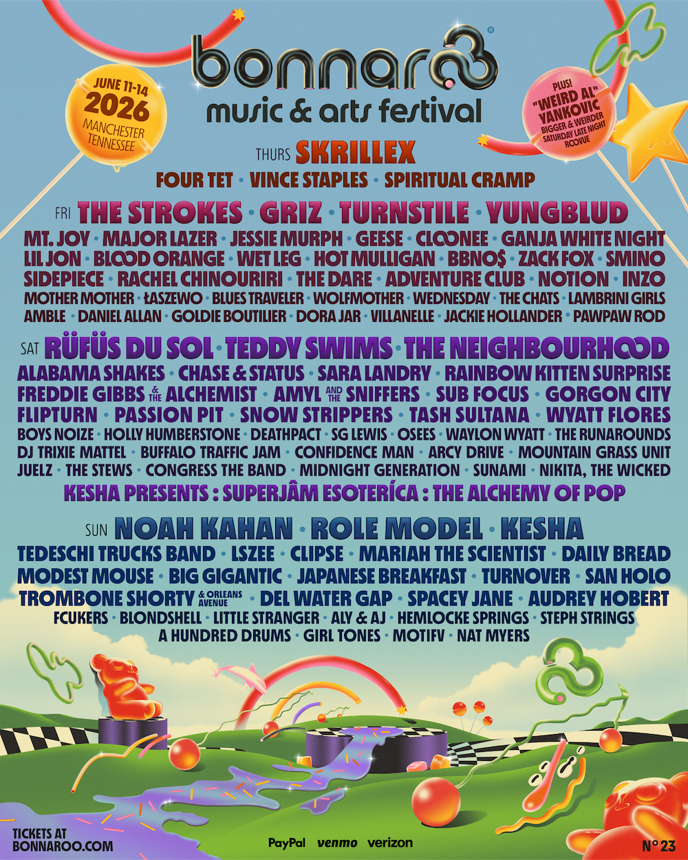 Bonnaroo Music &amp; Arts Festival