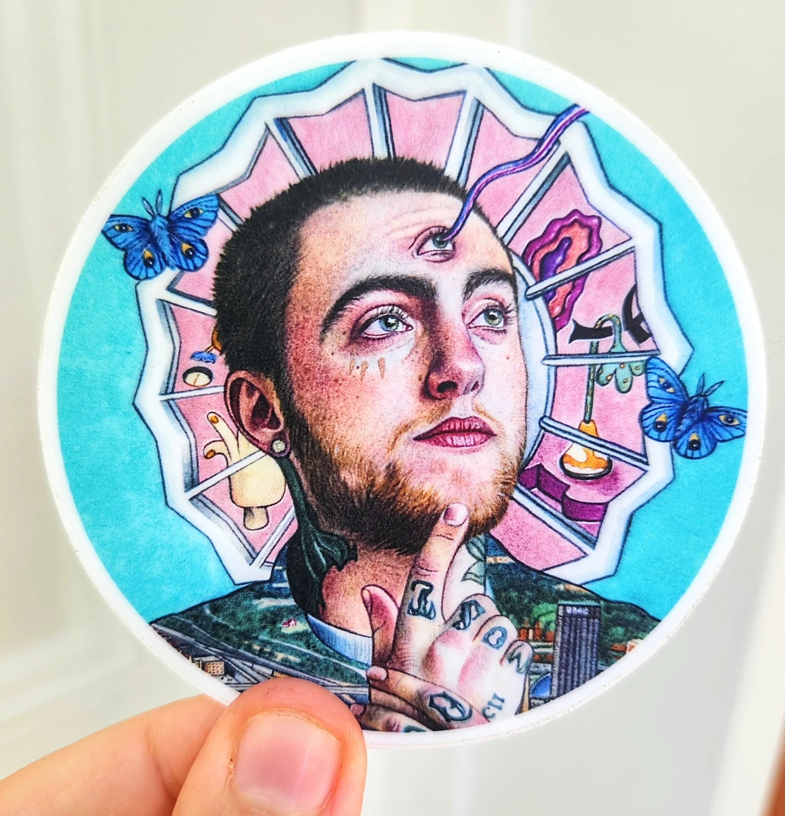 "Mac Miller" Vinyl Sticker