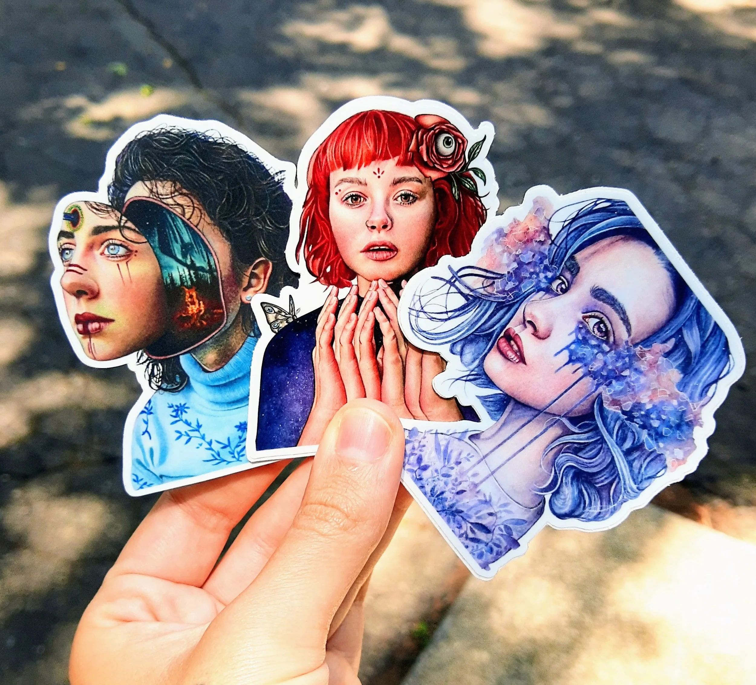 "Colorful Ladies " Sticker Pack