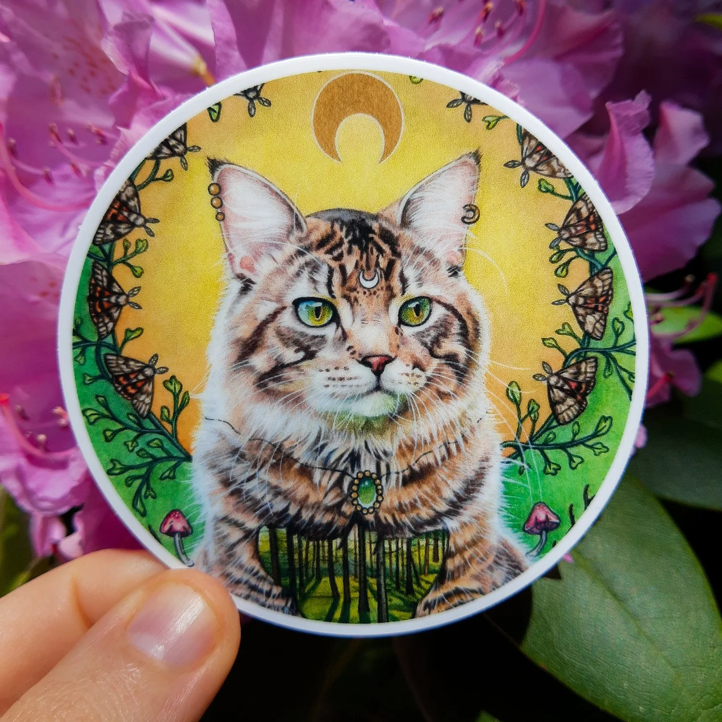 "Ripple " Vinyl Sticker