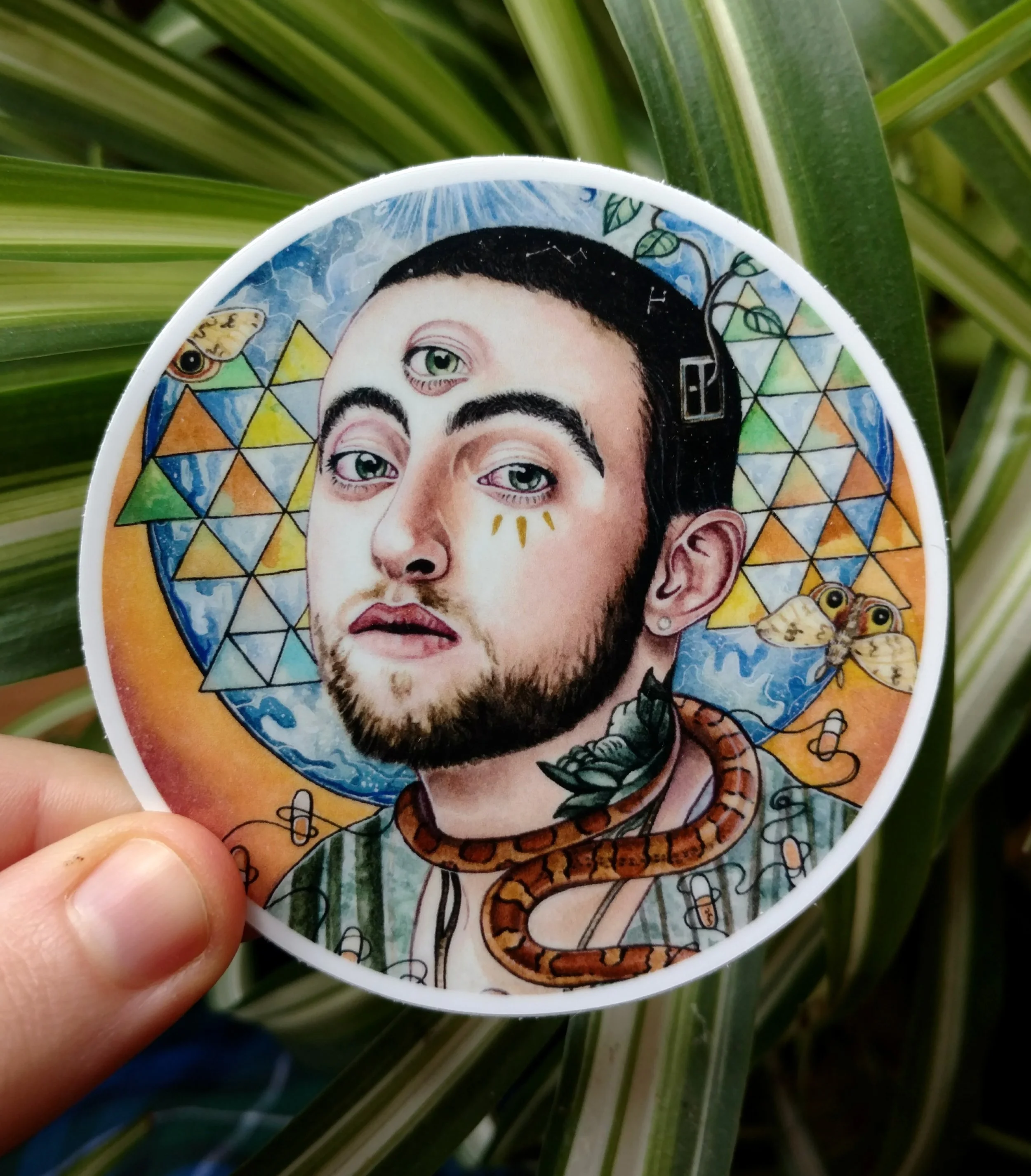Original "Mac Miller" Vinyl Sticker