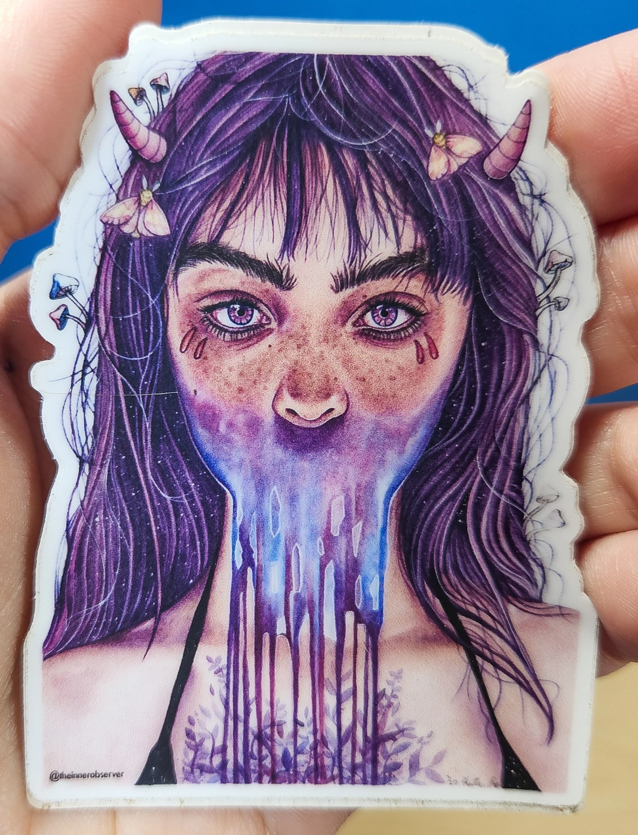 "Mush Mouth" Vinyl Sticker