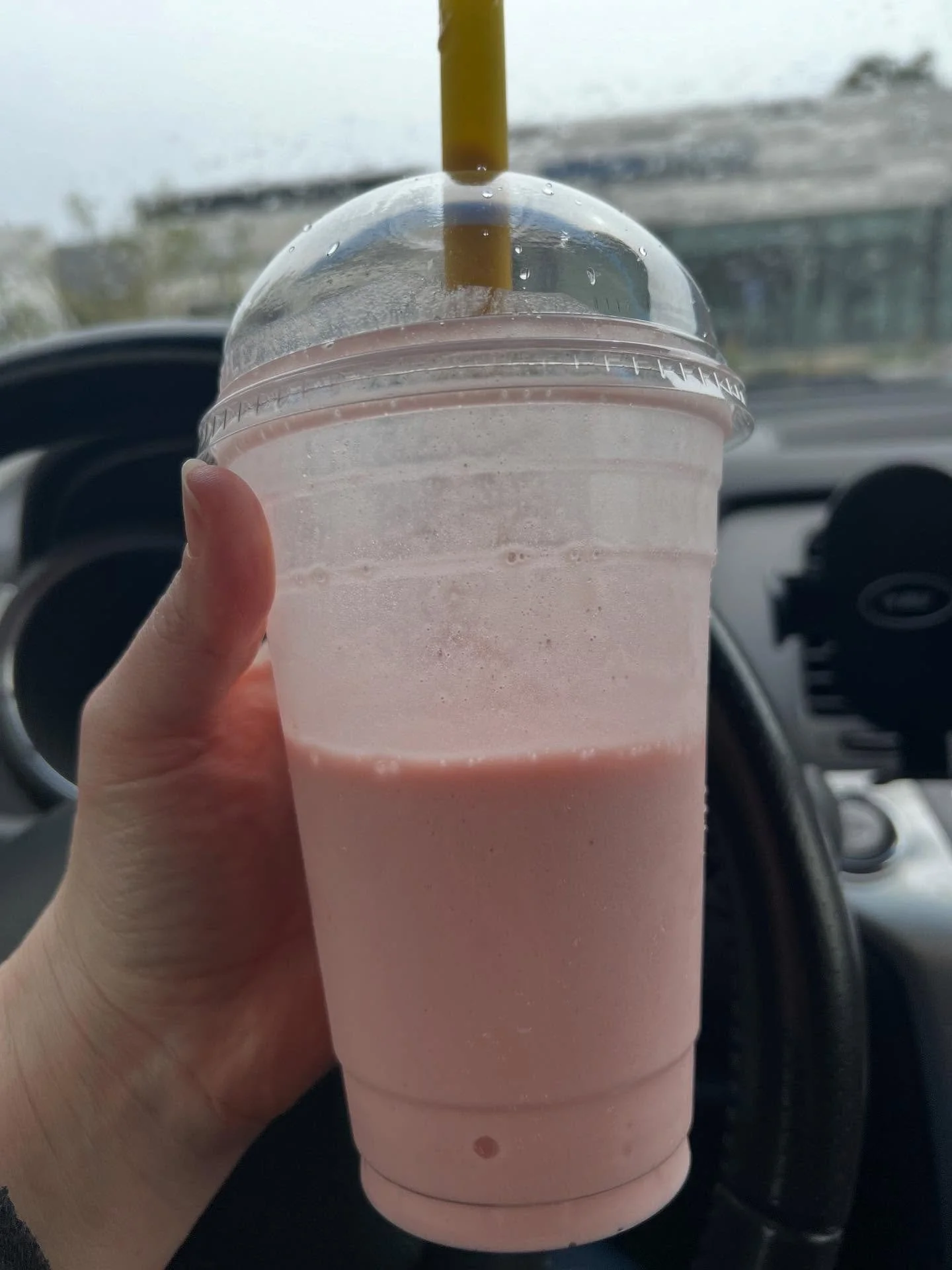 I just feel back into my childhood with this amazing protein shake &mdash; it tasted just like Franken Berry cereal! 

Creamy, smooth and so delicious! No sugar and 25 grams of protein I needed after teach today. 

Head over to see Lexi ask her to ma