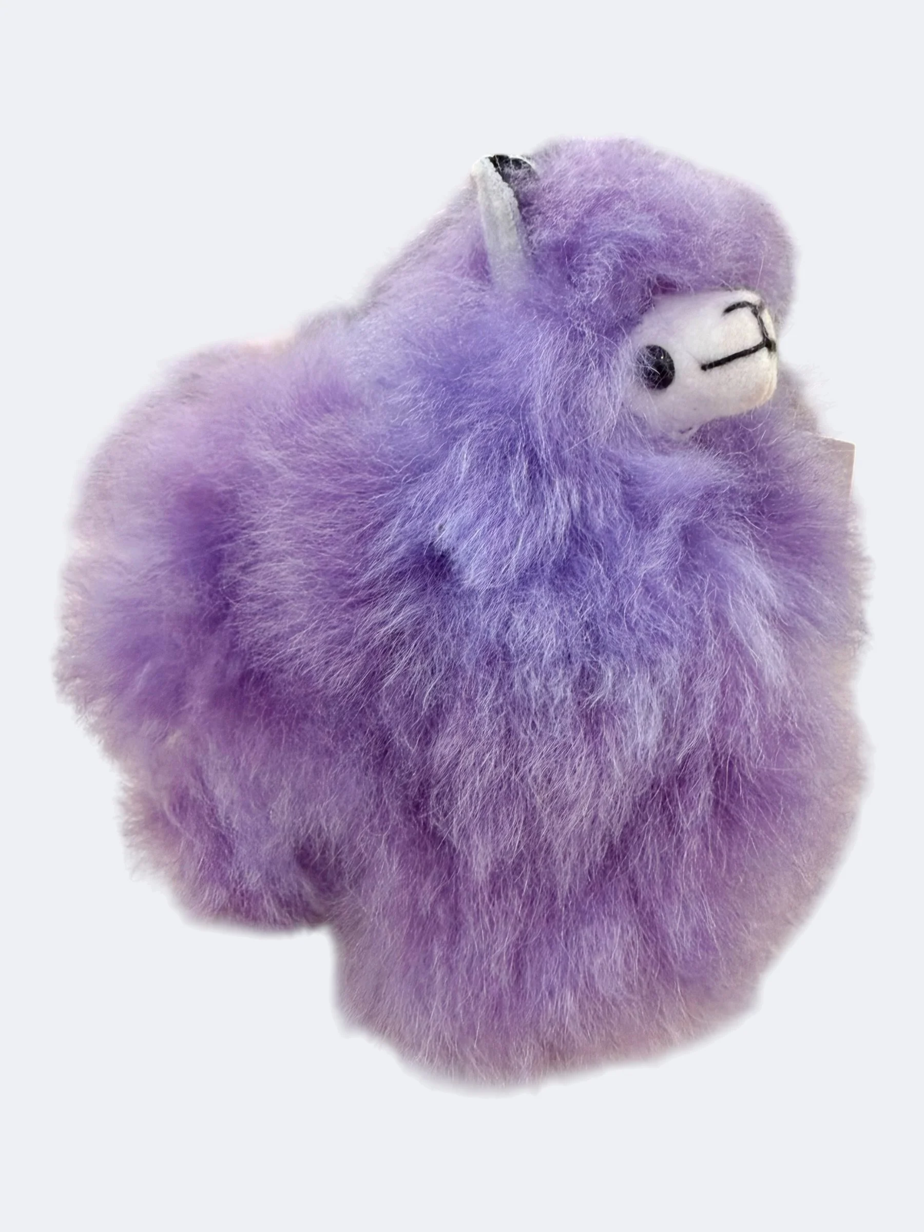 Llama purple alpaca fur soft.jpeg