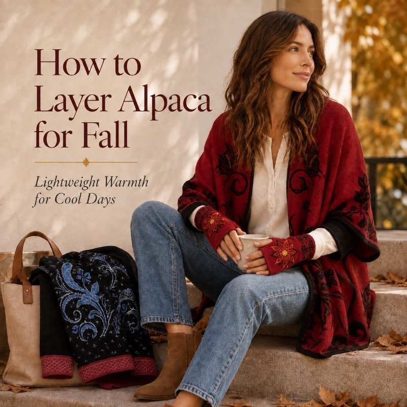 How to Layer Alpaca for Fall: Lightweight Warmth for Cool Days