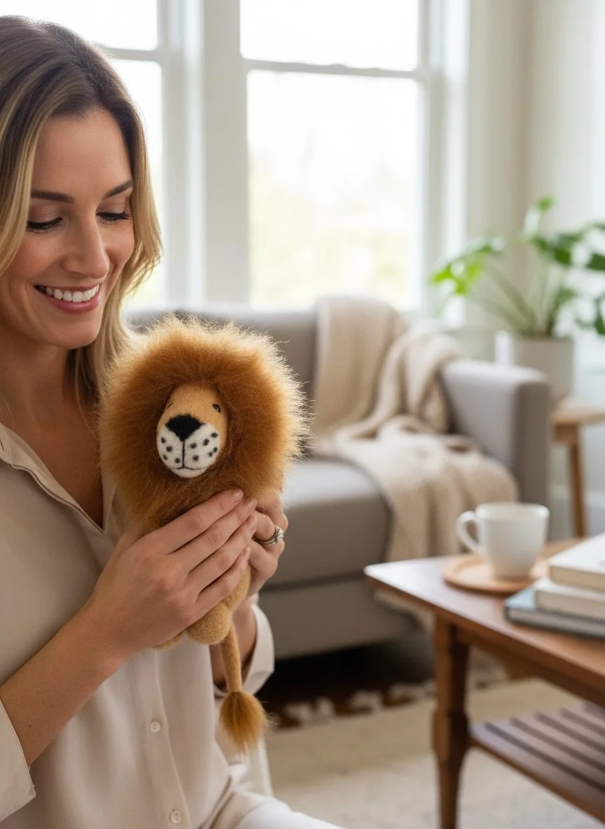 Lion keychain alpaca fur use.jpeg