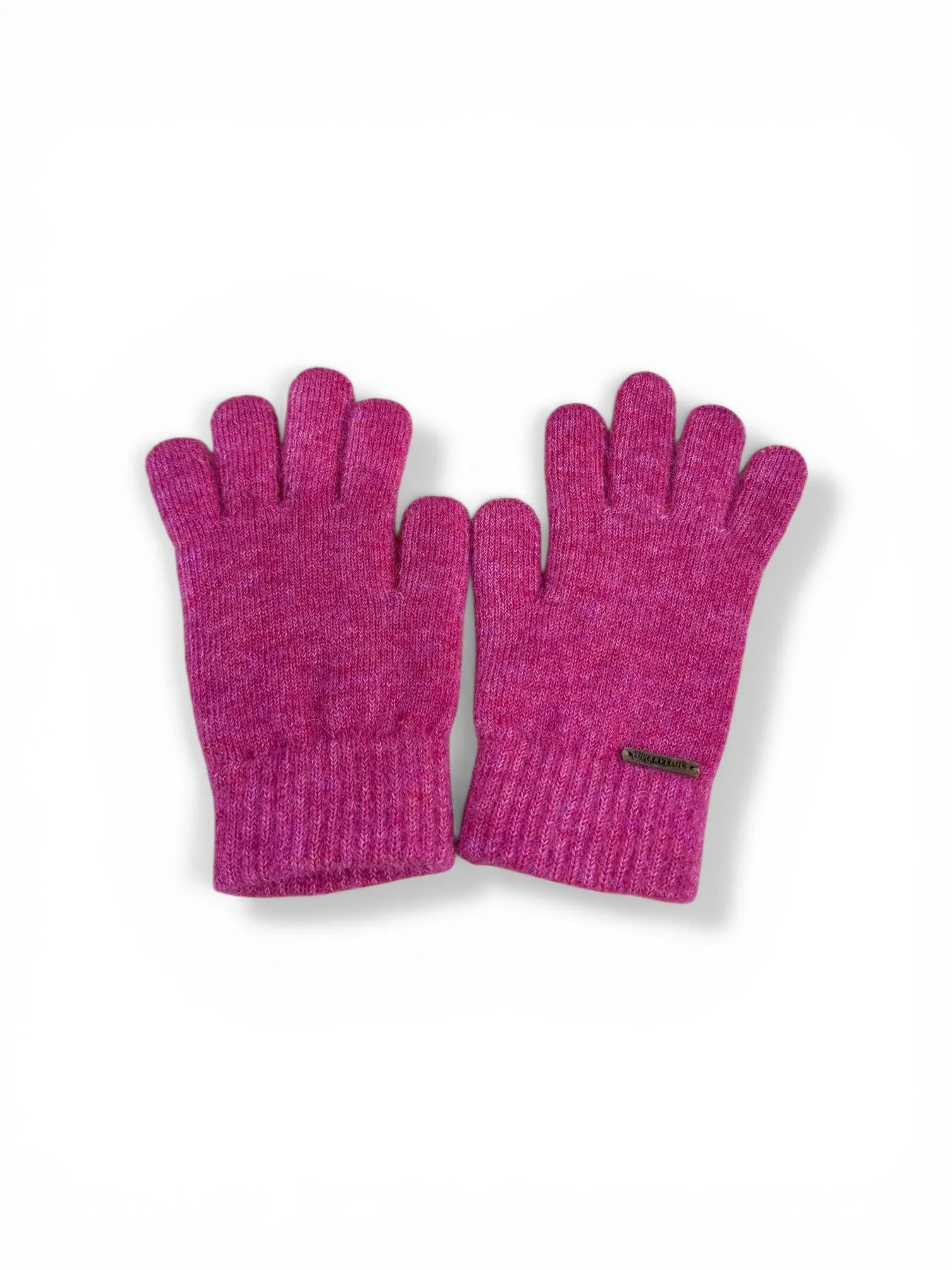 Pink 100% baby alpaca gloves soft natural trendy.jpg