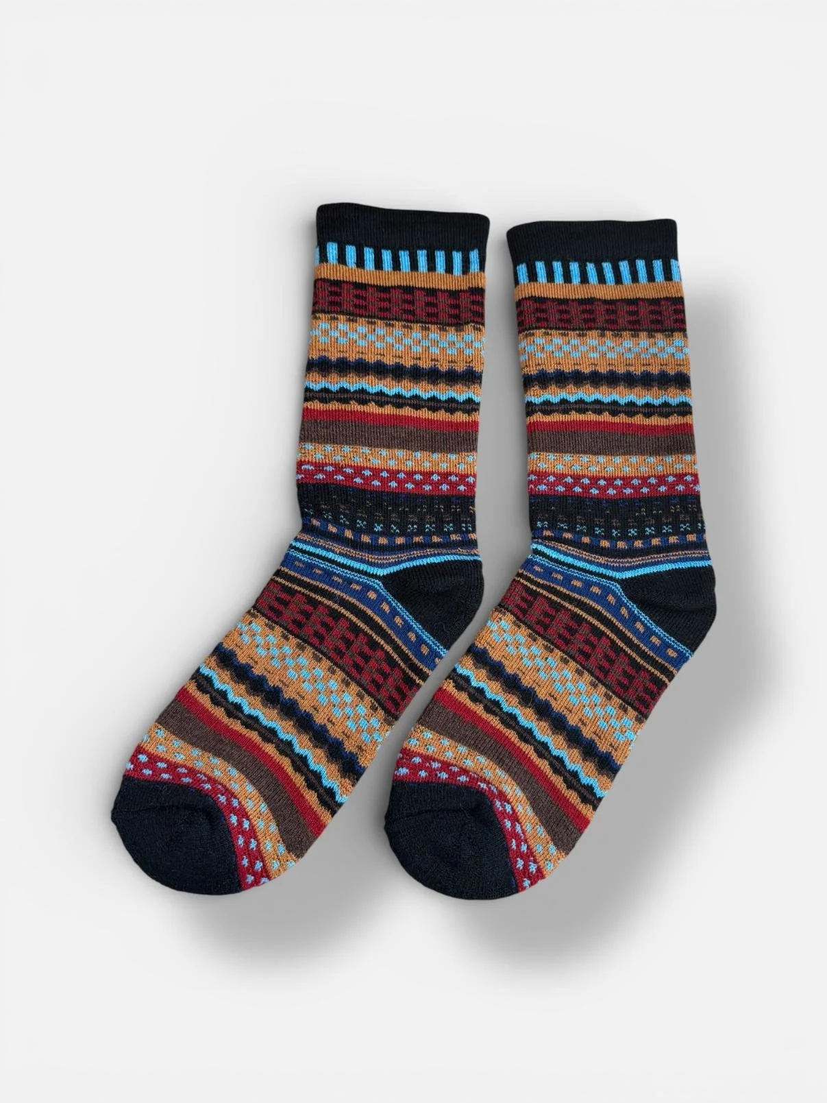 Black Andes alpaca socks natural soft .jpg