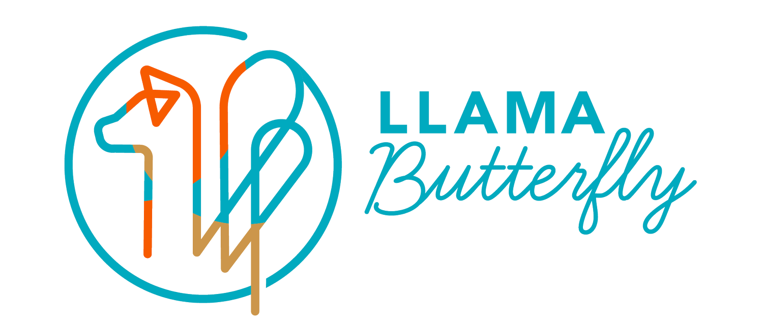 Llama Butterfly