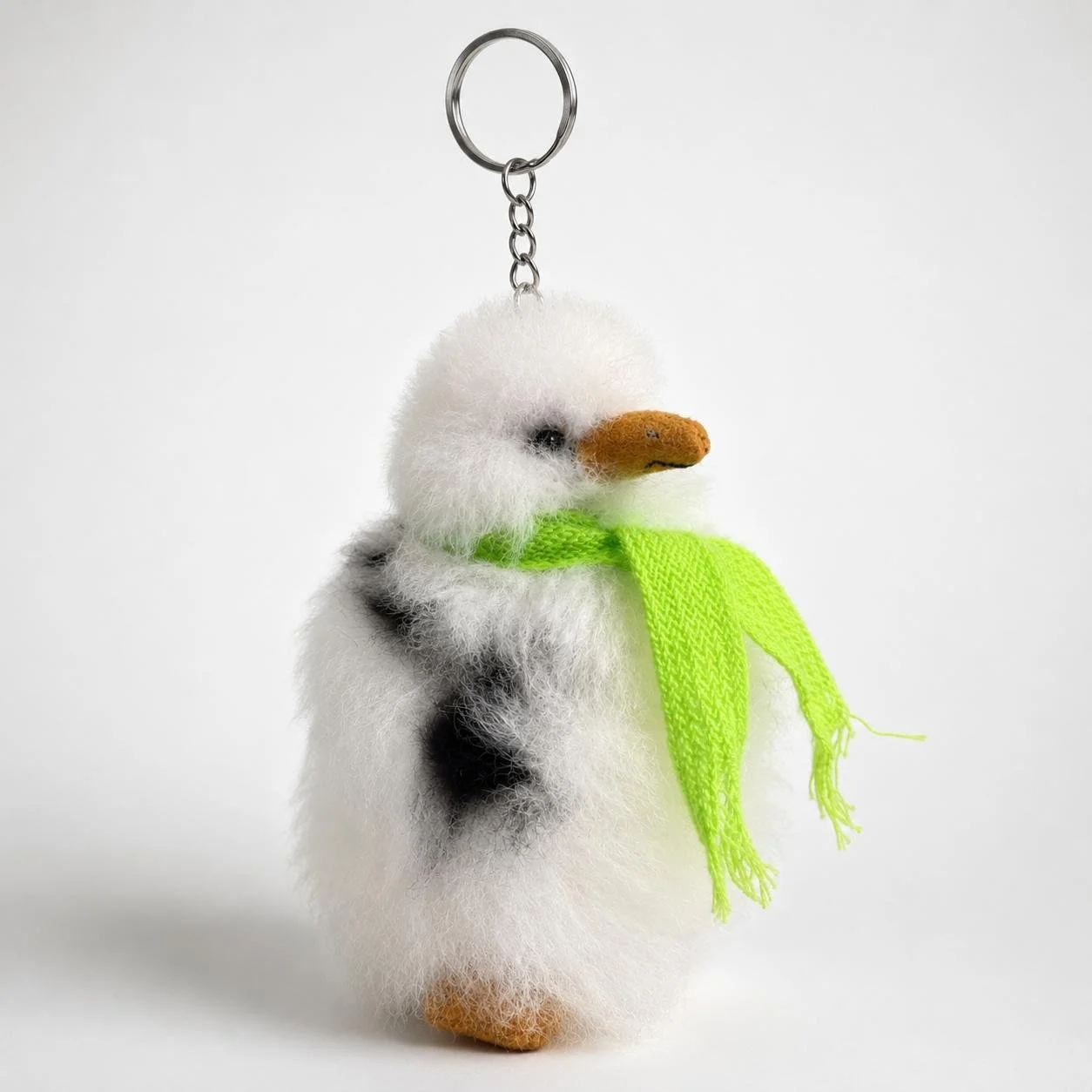 Handcrafted Alpaca Fur Keychain