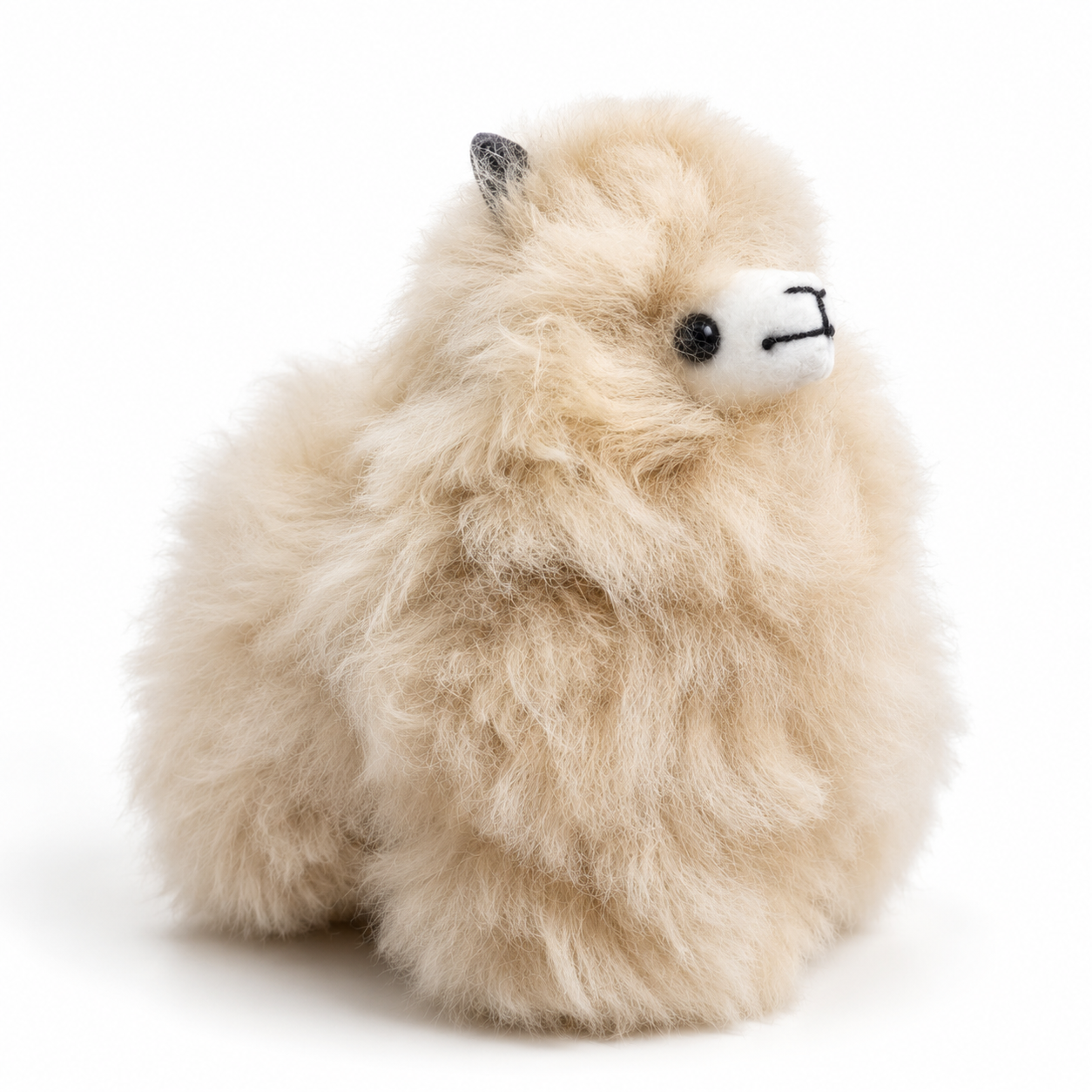 llama alpaca beige keychain relaxing.PNG