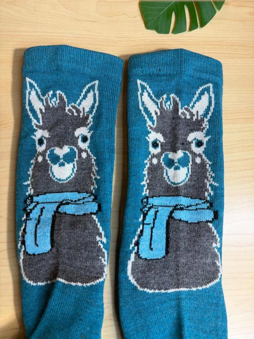 Alpaca socks dark turquoise .jpg