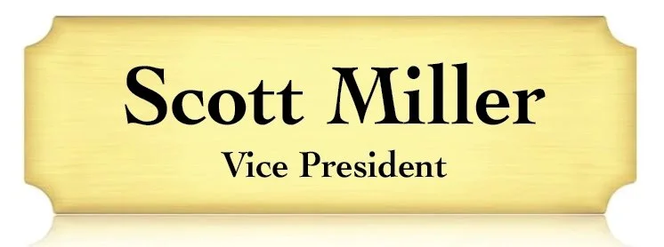 Engraved Name Plates