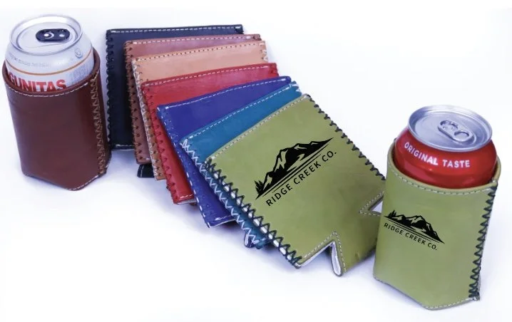 Leather or Foam Koozies
