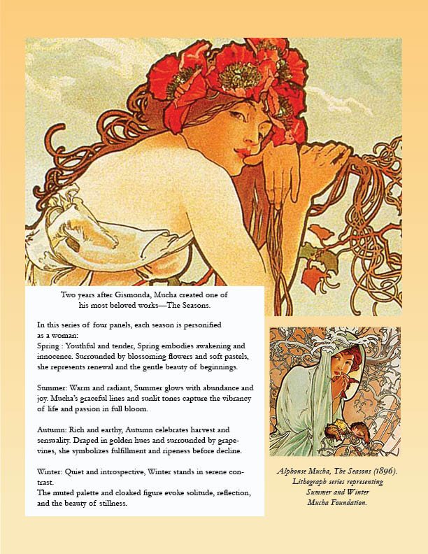 Magazine Design_The Season Nature and Haemony_Summer and Winter