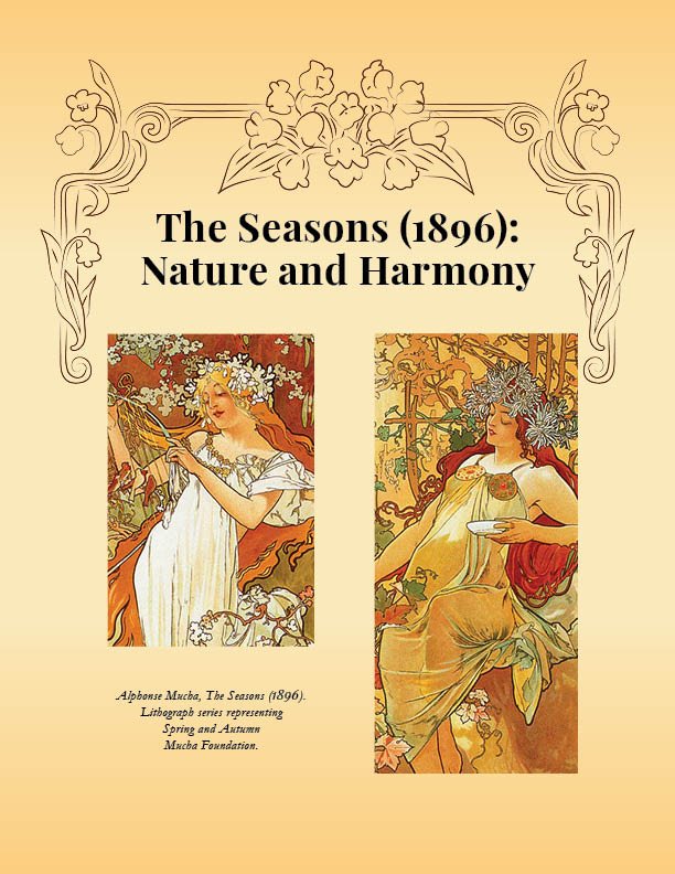 Magazine Design_The Season Nature and Haemony_Spring and Autumn